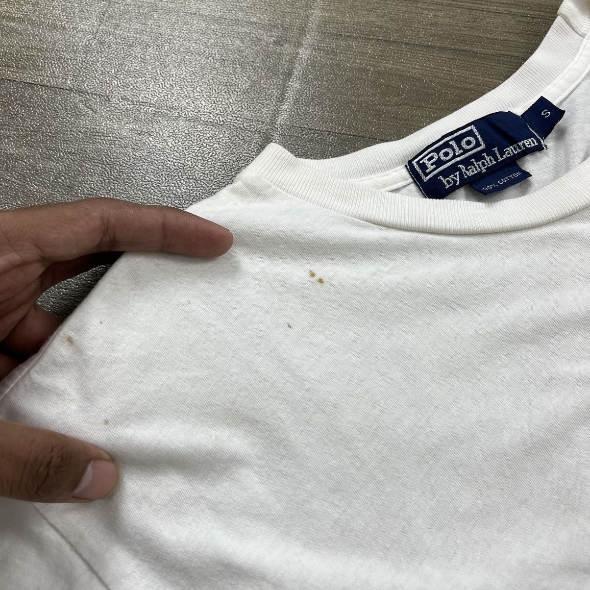 Polo Ralph Lauren 1990s Vintage Polo Sport Polo Bear Ralph Lauren Tee Size US S / EU 44-46 / 1 - 7 Thumbnail