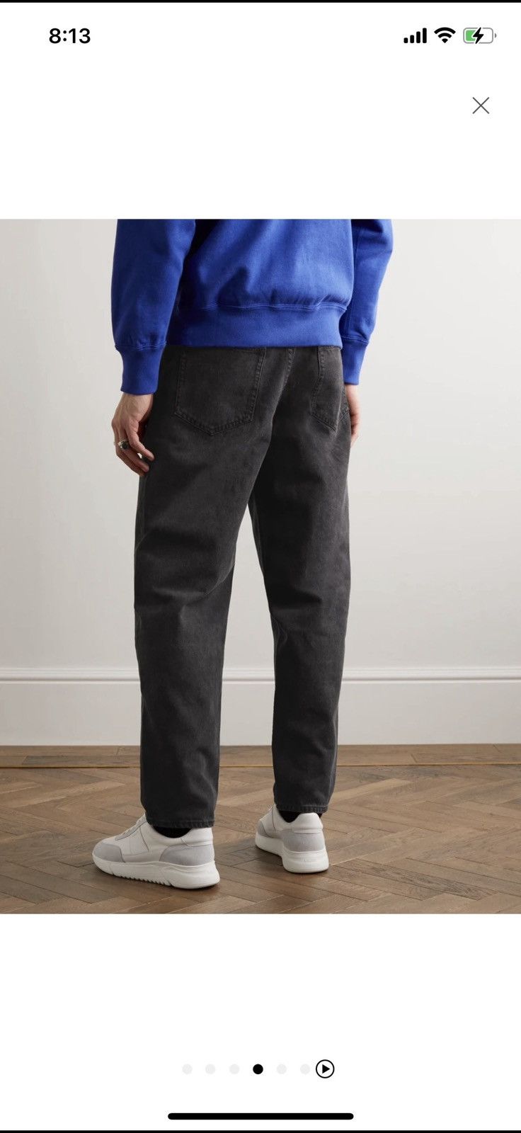 Isabel Marant Isabel Marant Men’s Taper Jeans - Black, Sz “30” Size US 30 / EU 46 - 6 Thumbnail