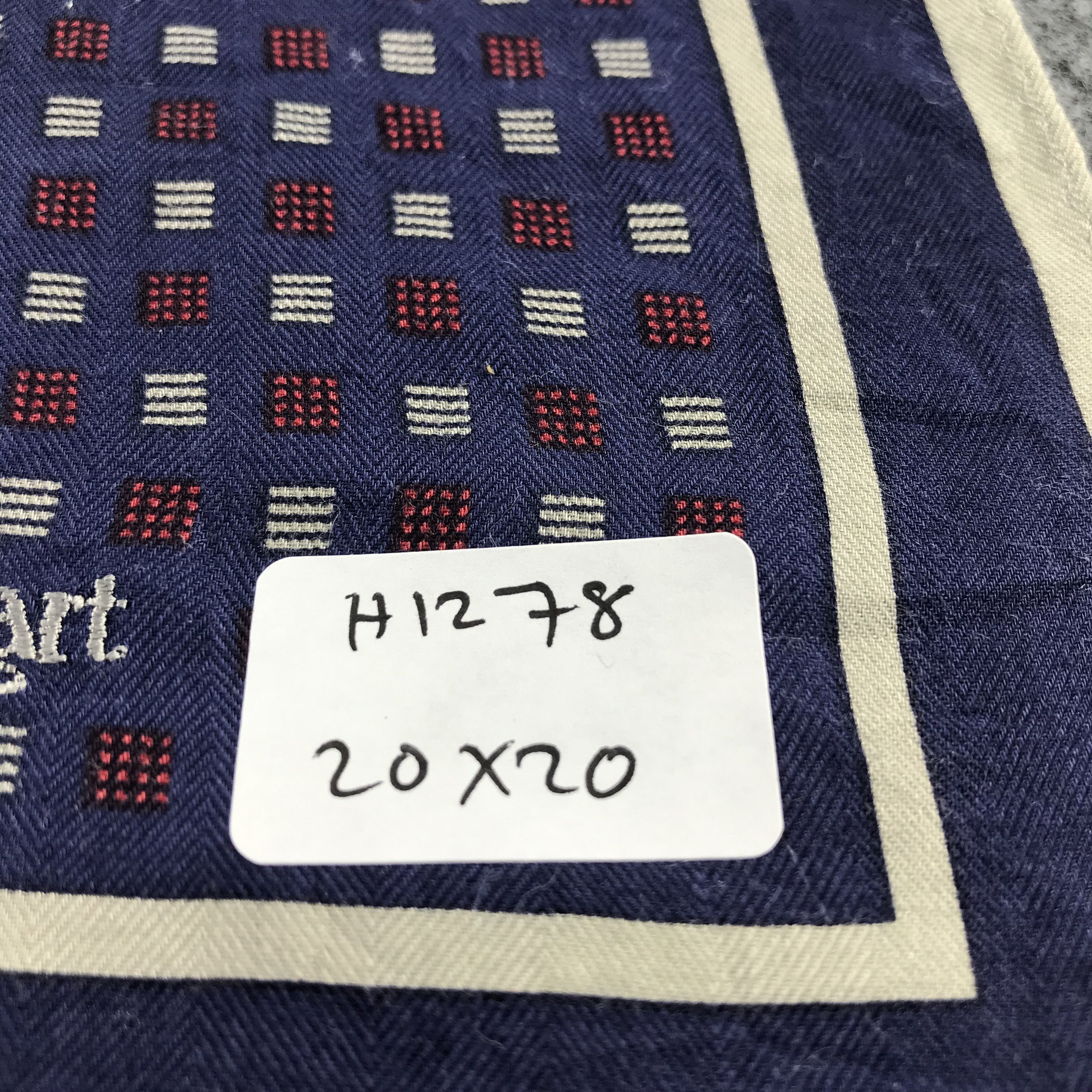 Paul Stuart Paul Stuart Handkerchief Neckerchief Bandana H1278 Size ONE SIZE - 5 Thumbnail