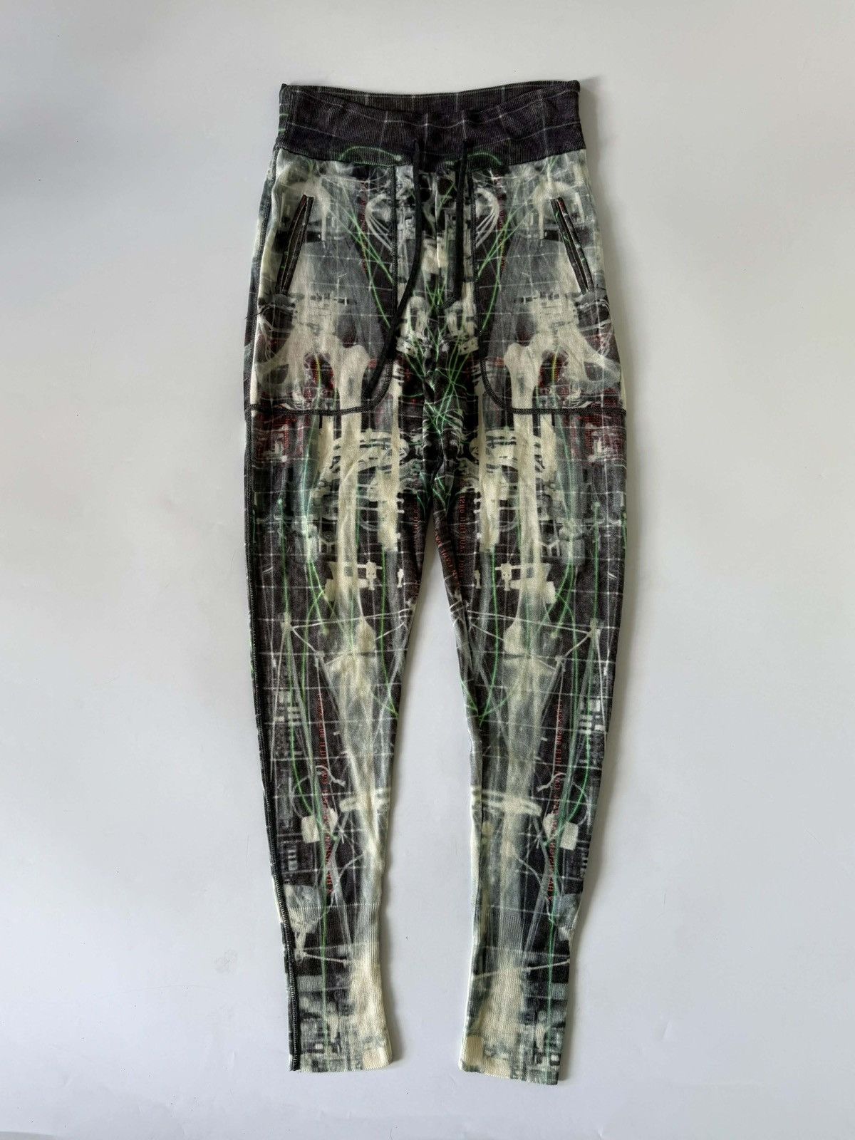 Jean Paul Gaultier Jean Paul Gaultier Squeletor-Print Sweatpants Printed Size US 30 / EU 46 - 1 Thumbnail