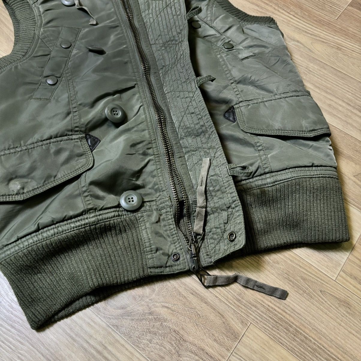 14th Addiction × If Six Was Nine × Le Grande Bleu (L.G.B.) G.O.A Fur vest jacket IfSixWasNine LGB Style Size US S / EU 44-46 / 1 - 11 Thumbnail