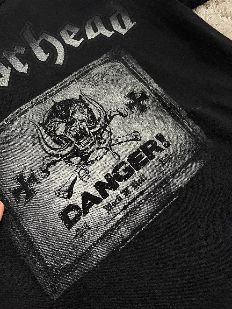 Streetwear × Vintage Motorhead Mens T Shirt Black Danger Sign War Size US S / EU 44-46 / 1 - 5 Thumbnail