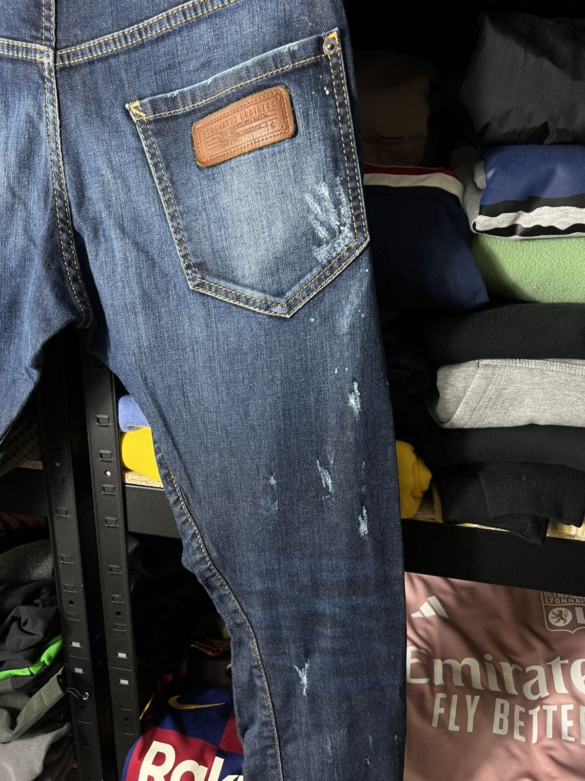 Dsquared2 Dsquared2 Sexy Twist Jeans Distressed Denim Y2K Italy Size US 32 / EU 48 - 12 Thumbnail