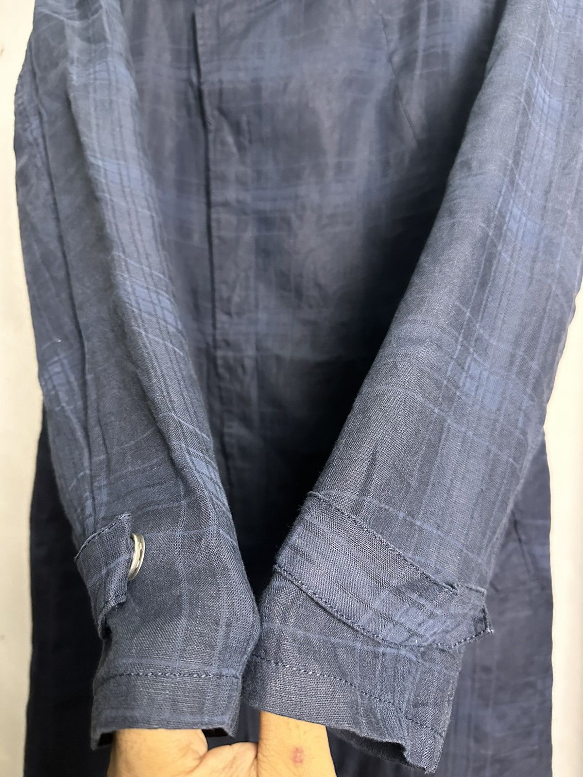 Tornado Mart Tornado Mart Asymmetrical Linen Jacket Red Label Size US L / EU 52-54 / 3 - 5 Thumbnail