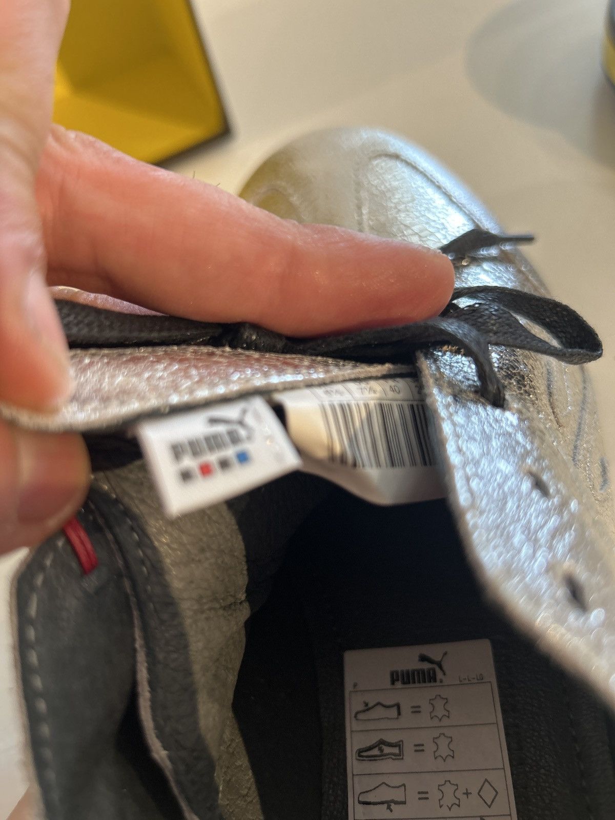 Puma Puma x Van Slobbe | Sprint Logo | Silber CAT | NEW! Size US 7.5 / IT 37.5 - 6 Thumbnail