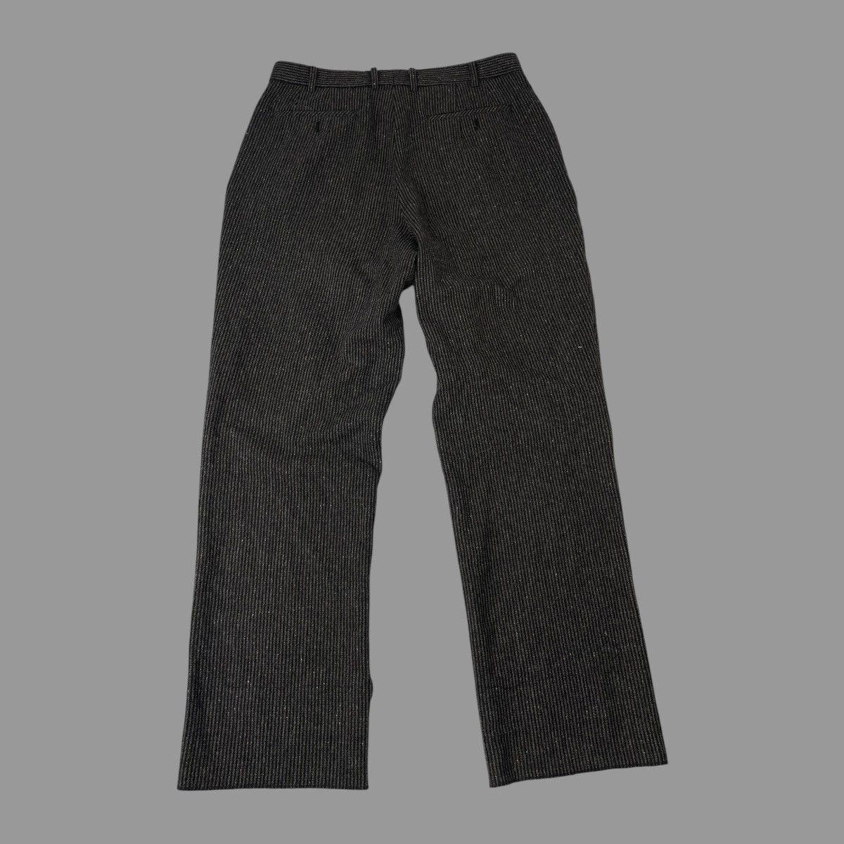 Vintage Vintage 90s striped wool work pants Size US 32 / EU 48 - 2 Thumbnail