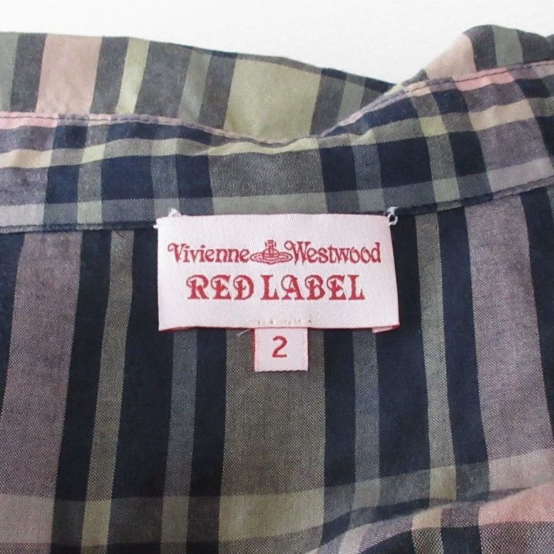 Vivienne Westwood Vivienne Westwood Saturn embroidered plaid dress Size M / US 6-8 / IT 42-44 - 7 Thumbnail