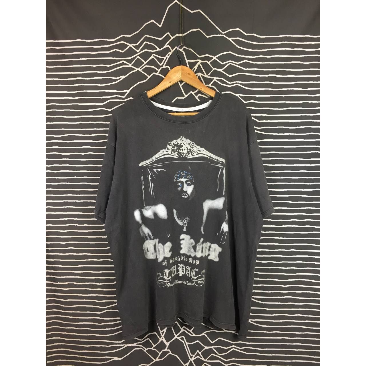 Band Tees Vtg Tupac Shakur The King Of Gangsta Rap Hip Hop Rap Tees Size US XXL / EU 58 / 5 - 2 Thumbnail