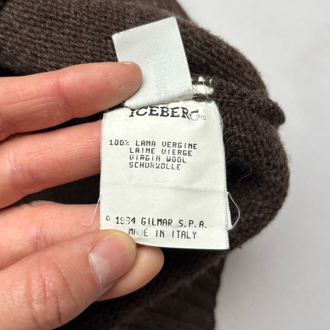 Iceberg Vintage 1994 Icebery Disney Pluto Italian Wool Sweater 4/XL Size US XL / EU 56 / 4 - 9 Thumbnail