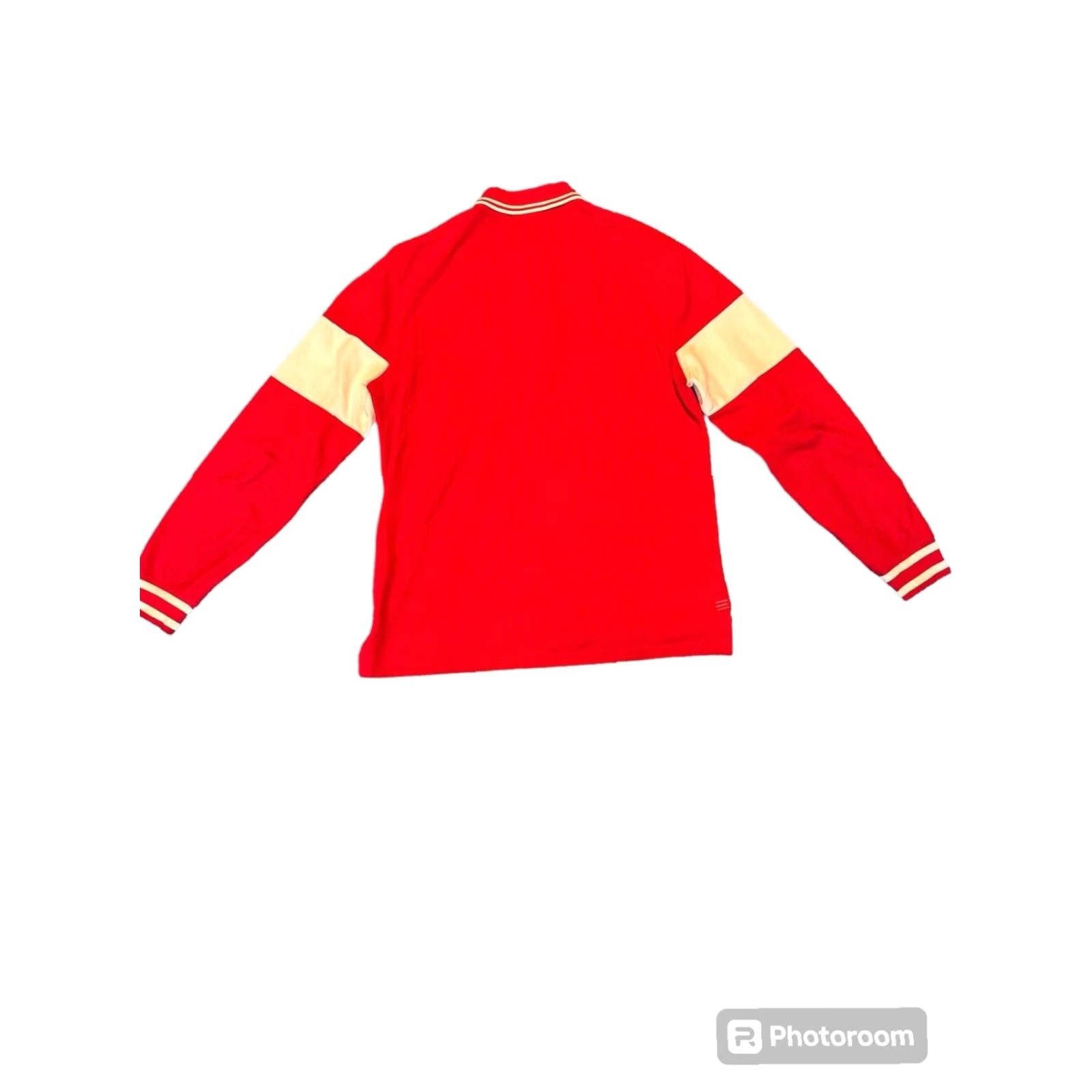 Ralph Lauren VINTAGE Ralph Lauren Rugby Shirt Mens XL Red Long Sleeve Embroidered Collared Button-Up Classic 90s Size US XL / EU 56 / 4 - 4 Thumbnail