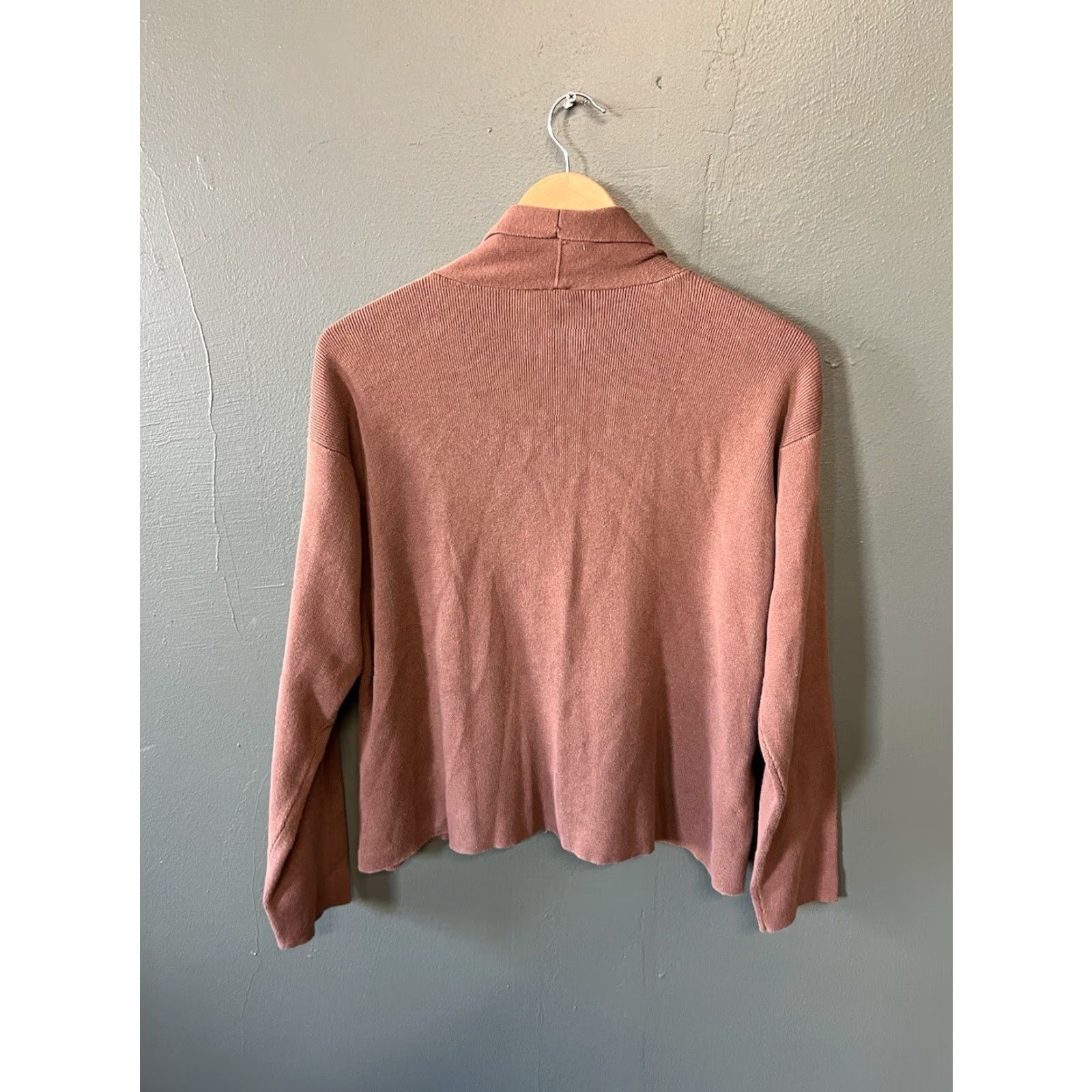 J. Jill J. Jill Brown Knitted Long Sleeve Cardigan Sweater M Women's Size M Brown Cardigan Knit Solid sweaters Men's Girls not applicable Size M / US 6-8 / IT 42-44 - 2 Thumbnail