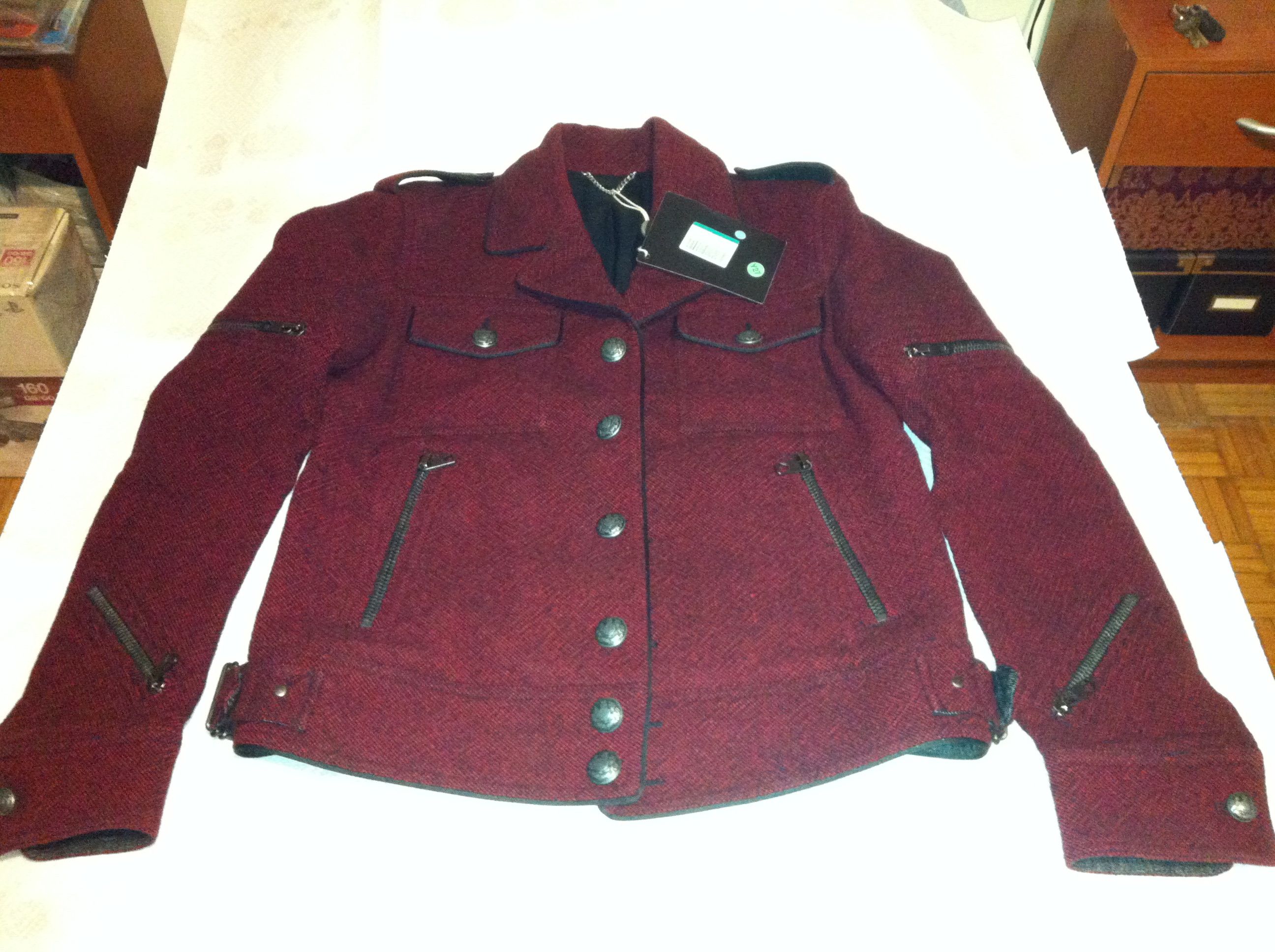 Diesel Black Gold Diesel Black Gold Jubyleo Wool Jacket 48 Sealed Perfect Size US M / EU 48-50 / 2 - 18 Thumbnail