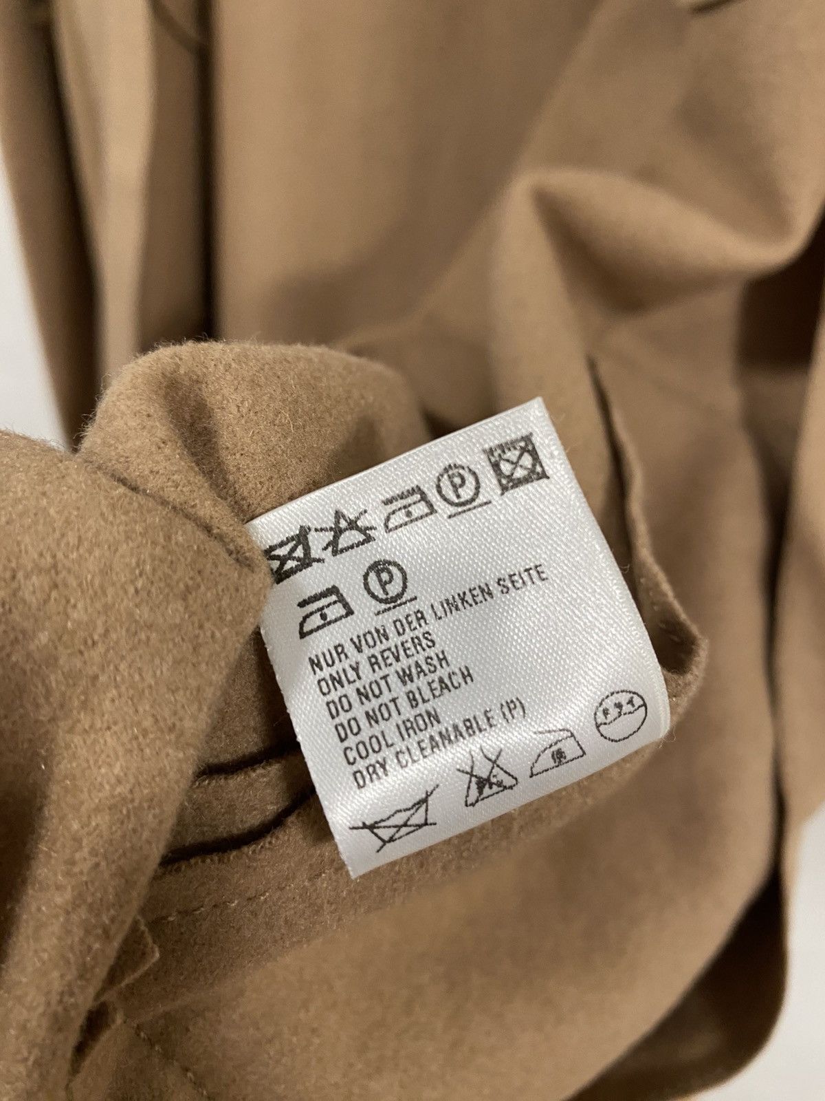 Escada Escada Camel Beige Coat wool and cashmere Jacket Size: 42 Size M / US 6-8 / IT 42-44 - 7 Thumbnail