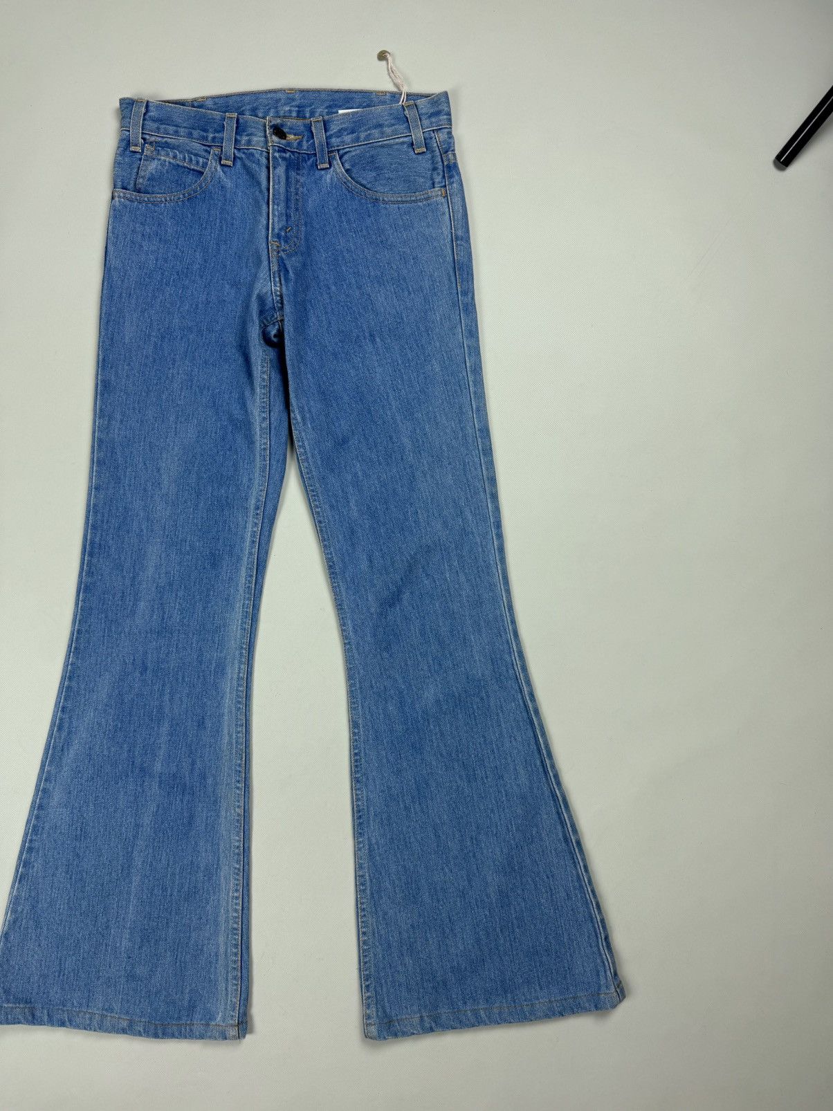 Levi's Vintage Clothing LVC Levi’s Vintage Clothing 684 Orange Tab Flared Jeans Size 26" / US 2 / IT 38 - 3 Thumbnail