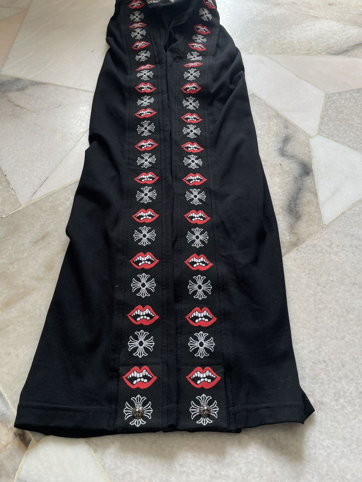 Chrome Hearts Chrome Hearts Matty Boy Red Lips Pants Size US 35 - 16 Thumbnail