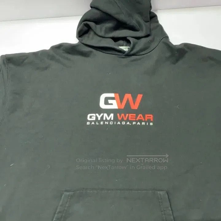 Balenciaga Balenciaga Black Logo Print Hoodie. Size US XXS / EU 40 - 4 Thumbnail