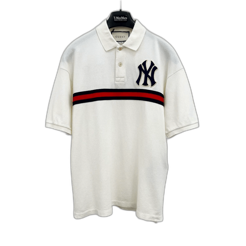 Gucci Gucci Embroidered Logo Short Sleeve Polo-2506 Size US XS / EU 42 / 0 - 1 Thumbnail