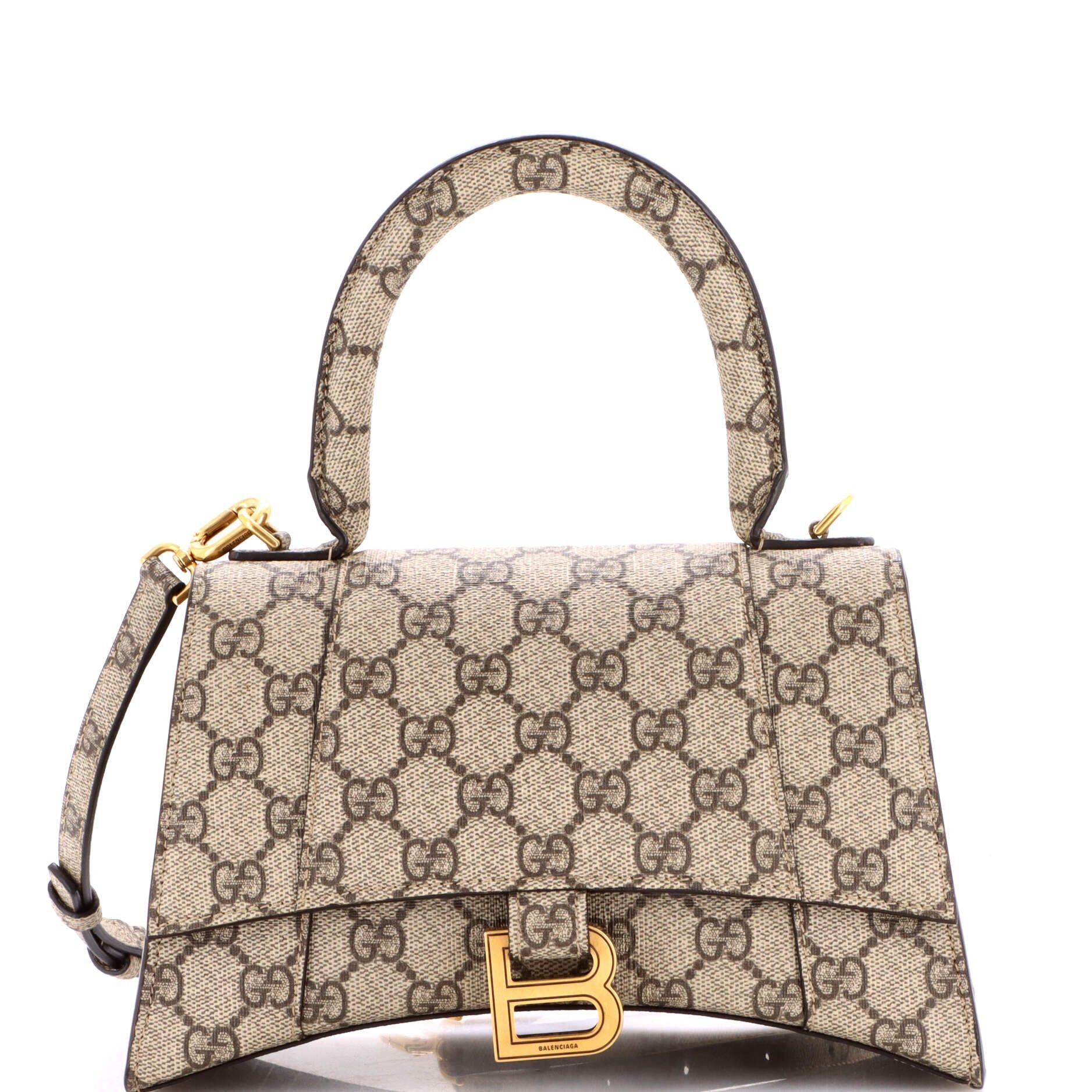 Gucci x Balenciaga The Hacker Project Hourglass Top Handle Bag Size ONE SIZE - 1 Thumbnail