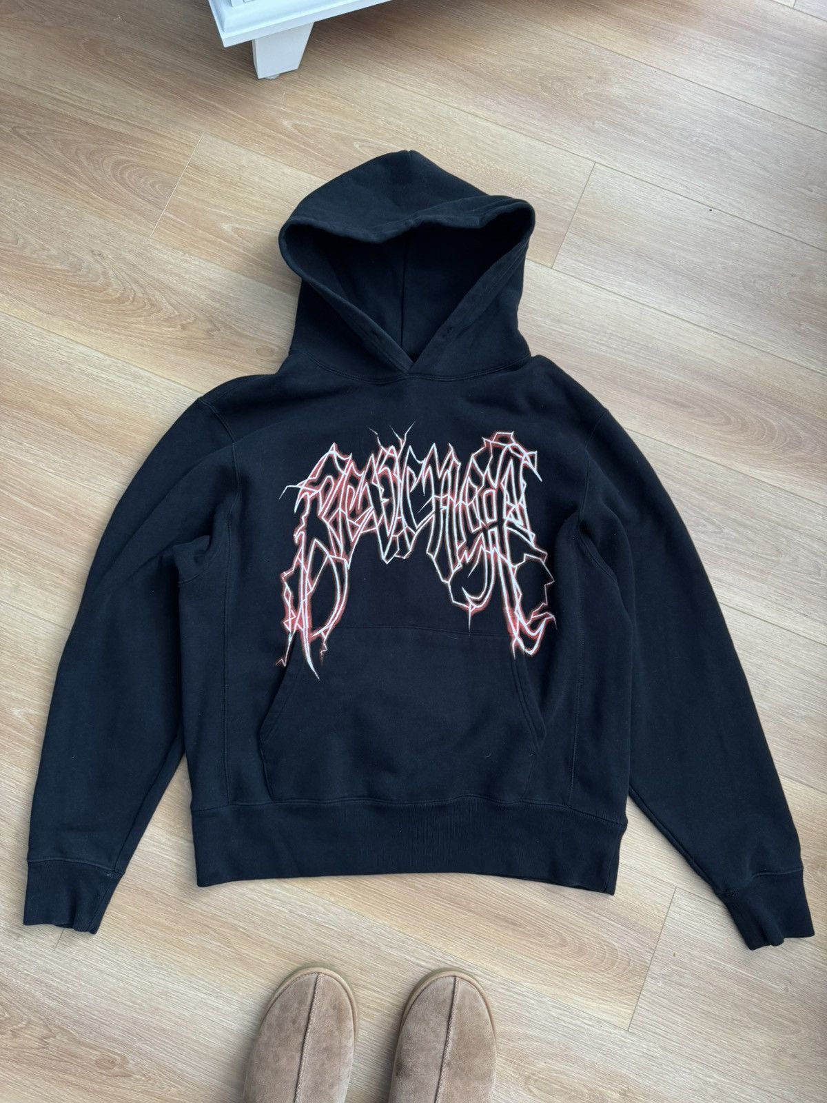 Revenge Revenge red lightning hoodie Size US L / EU 52-54 / 3 - 1 Thumbnail