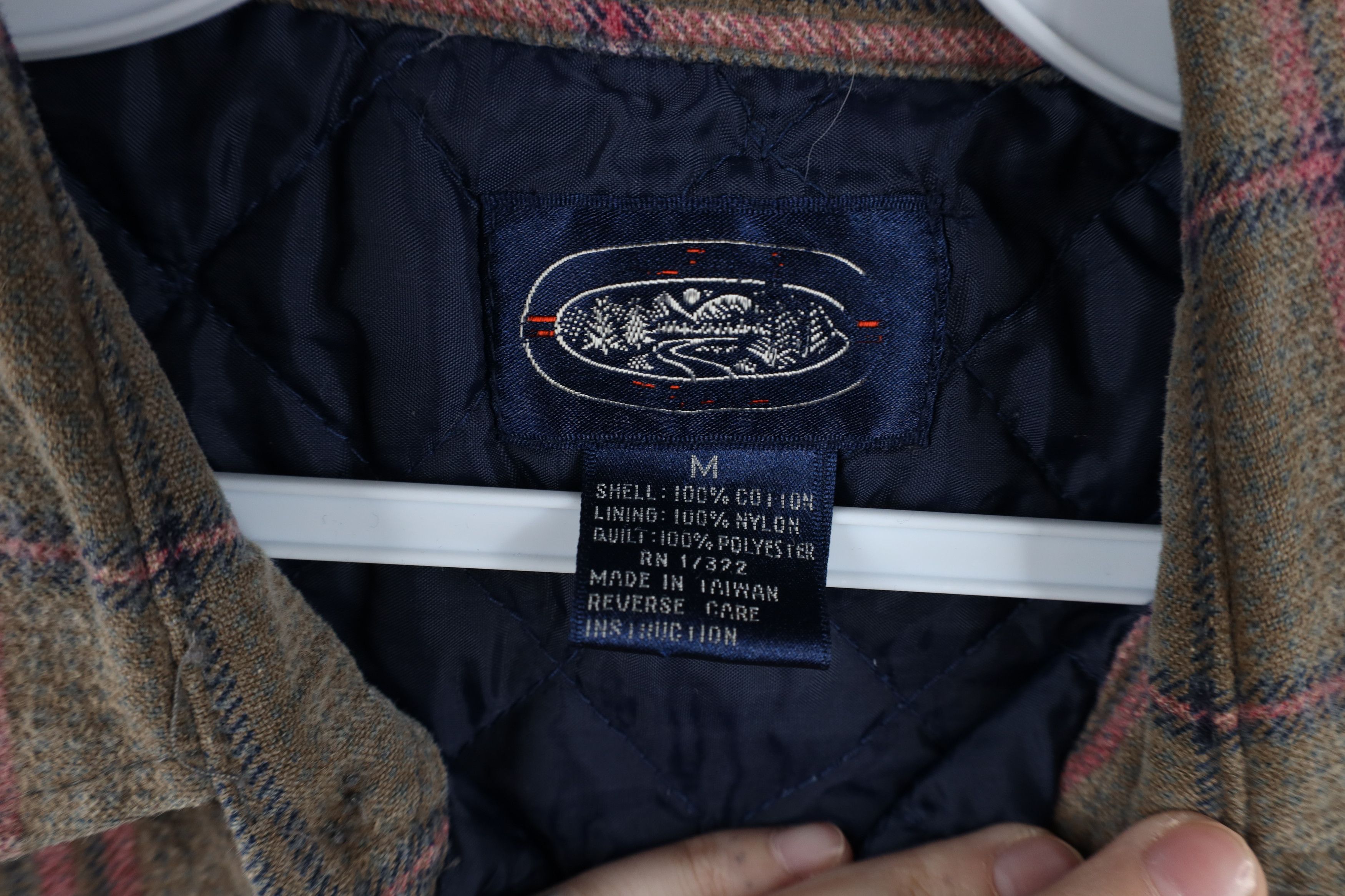 Vintage Vintage 90s Streetwear Quilted Flannel Shirt Jacket Shacket Size US M / EU 48-50 / 2 - 8 Thumbnail