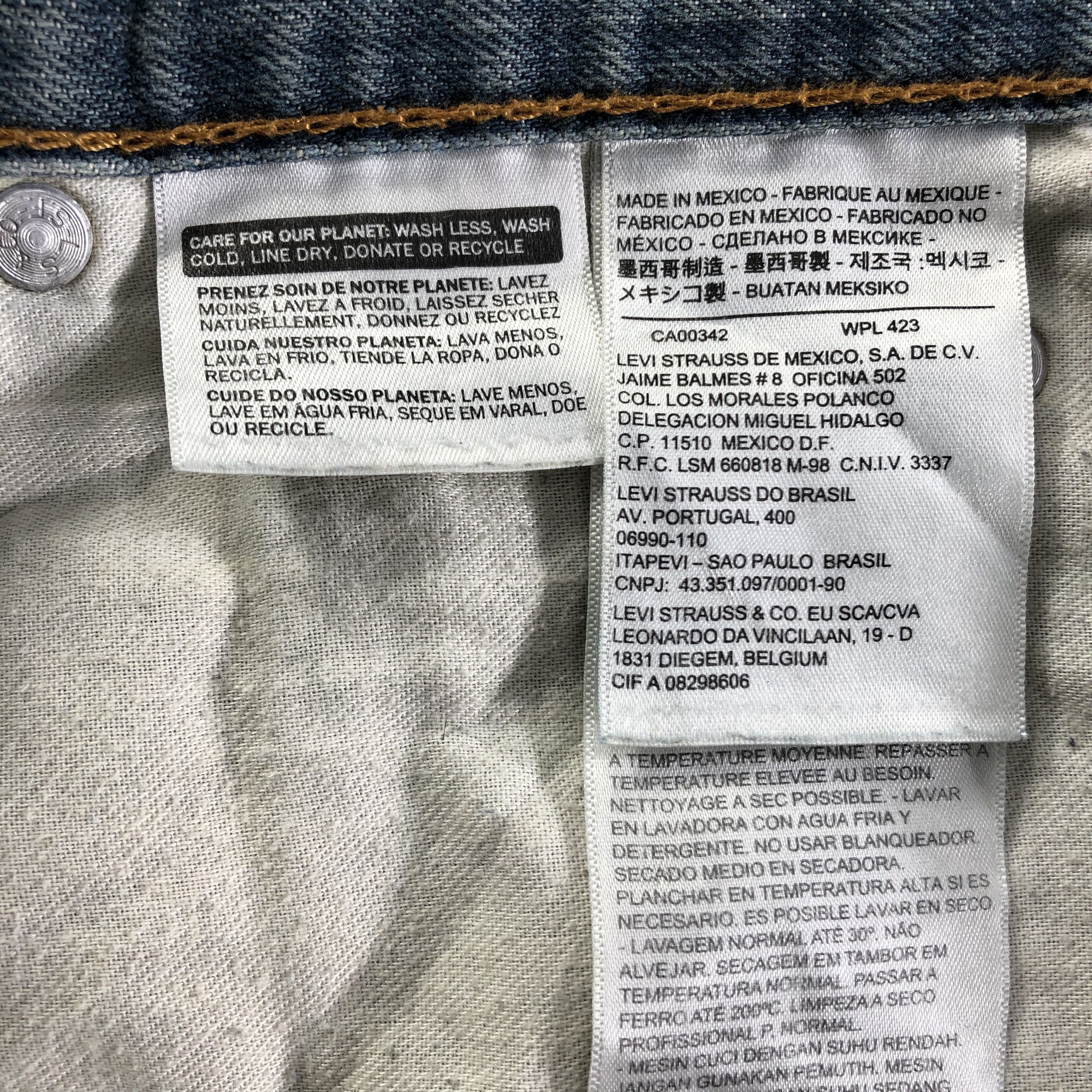 Levi's × Vintage Vintage Distress Levis 559 Jeans-JM3369 Size US 32 / EU 48 - 9 Thumbnail