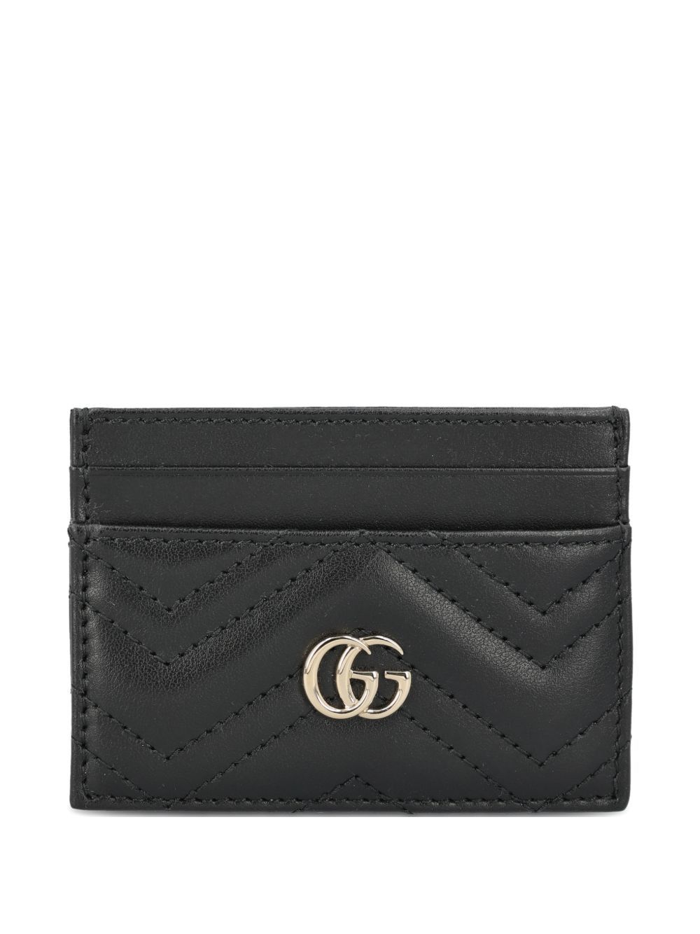 Gucci GG MARMONT LEATHER CARD CASE Size ONE SIZE - 1 Thumbnail