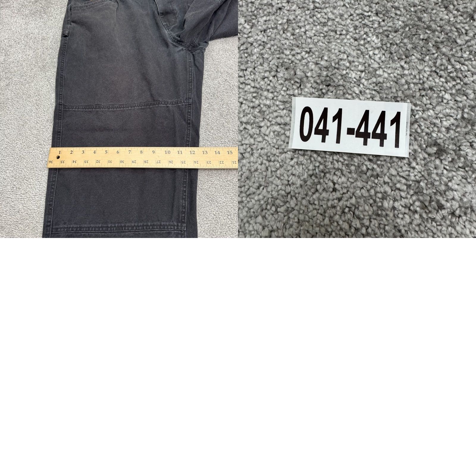 Empyre Empyre Carpenter Pants Mens 40 Black Cotton Denim Straight Leg Vintage No Size US 40 / EU 56 - 11 Thumbnail