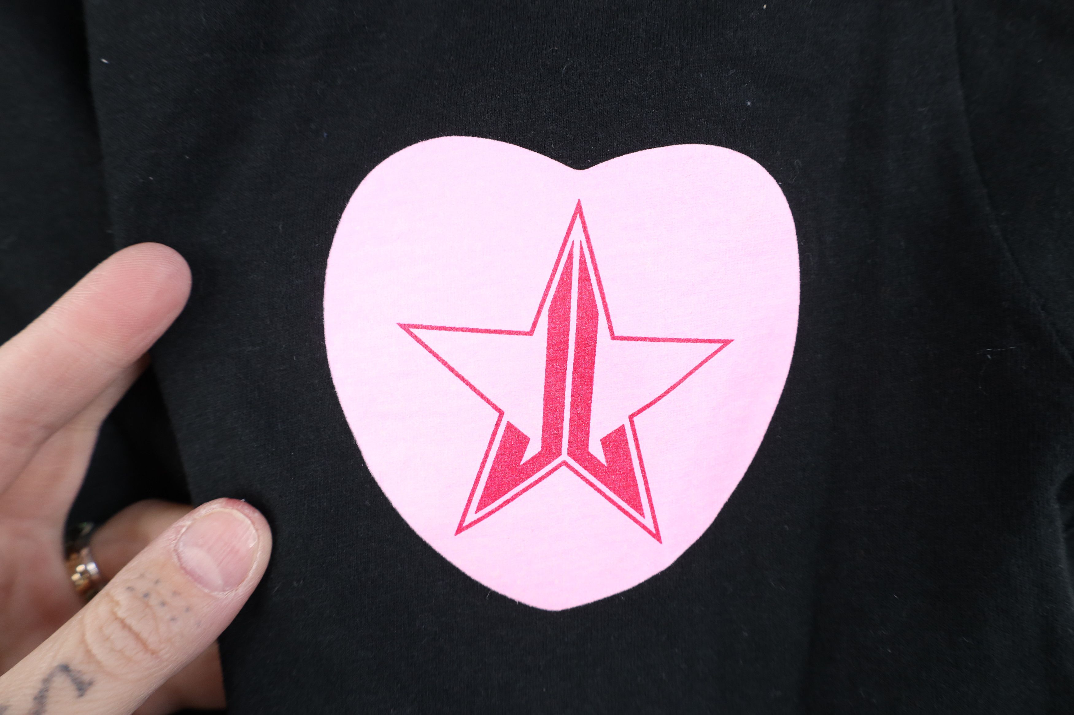 Vintage Jeffree Star Cosmetics Heart Candy Short Sleeve T-Shirt Size S / US 4 / IT 40 - 4 Thumbnail