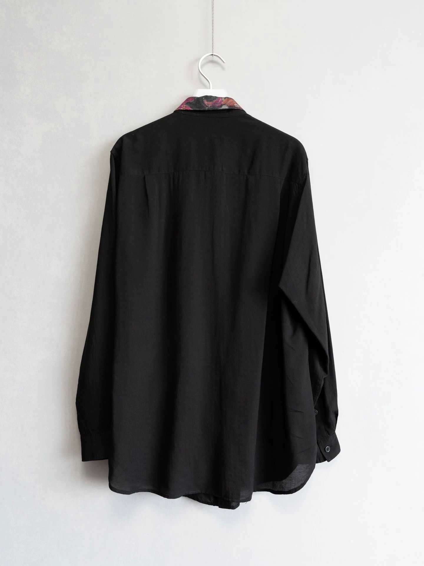 Yohji Yamamoto Yohji Yamamoto 23SS Velvet Pattern Patchwork Shirt Size US M / EU 48-50 / 2 - 8 Thumbnail