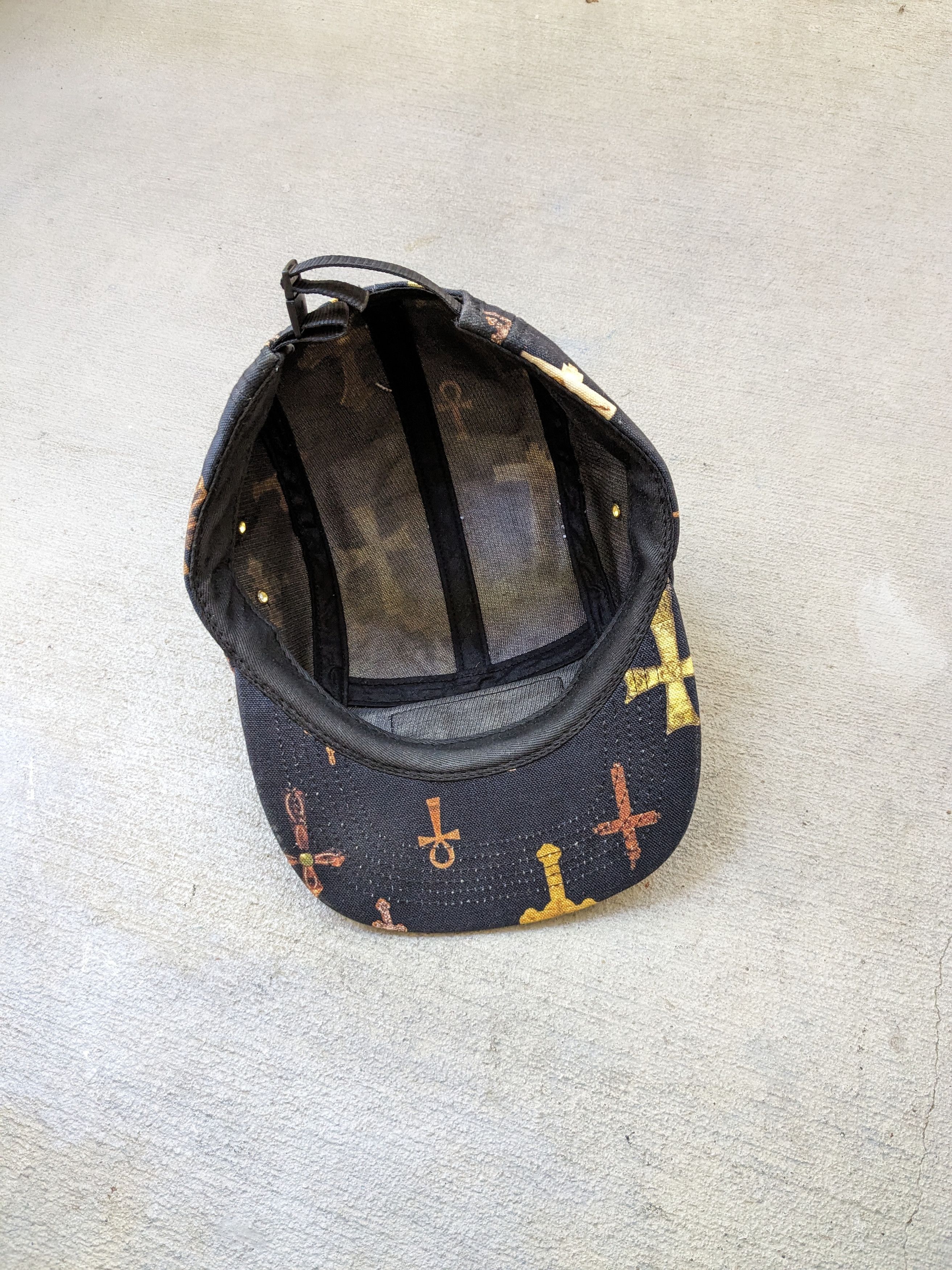 Supreme Supreme Crosses Camp Hat Black SS/13 Bogo Box Logo Size ONE SIZE - 7 Thumbnail