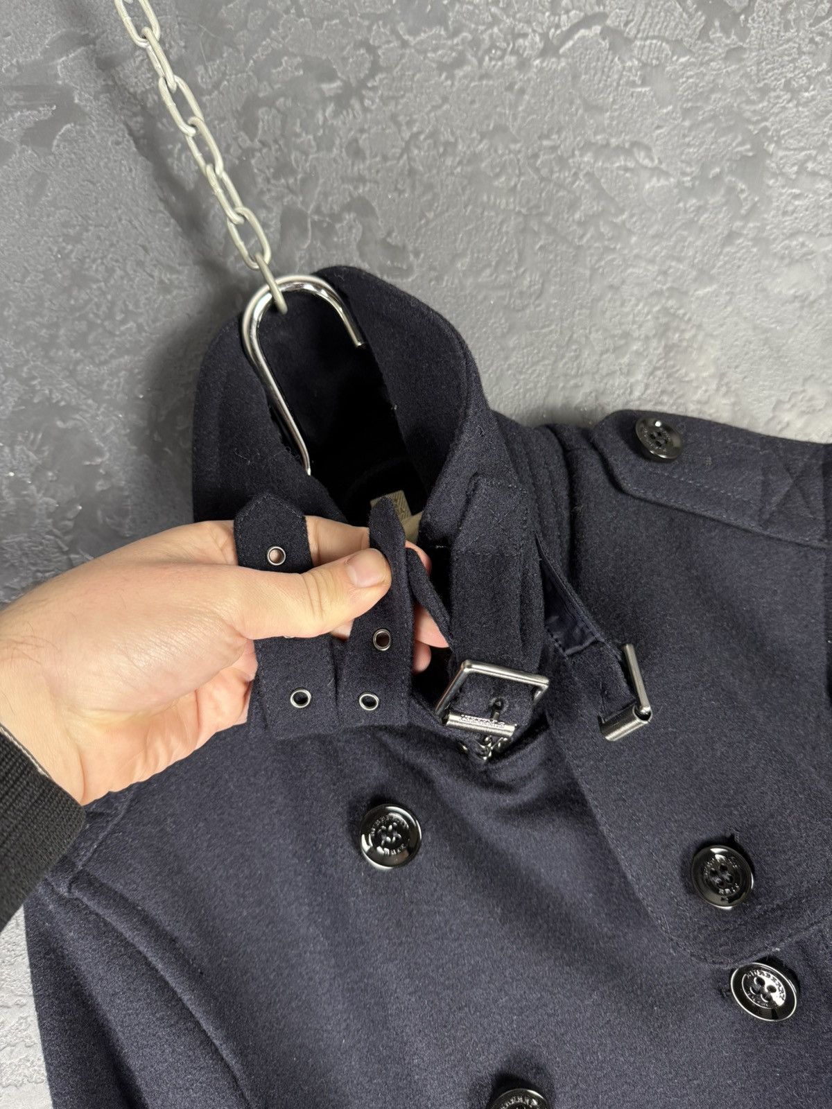 Burberry Burberry Brit Double Breasted Women’s Wool Coat Jacket Size8 Size M / US 6-8 / IT 42-44 - 7 Thumbnail