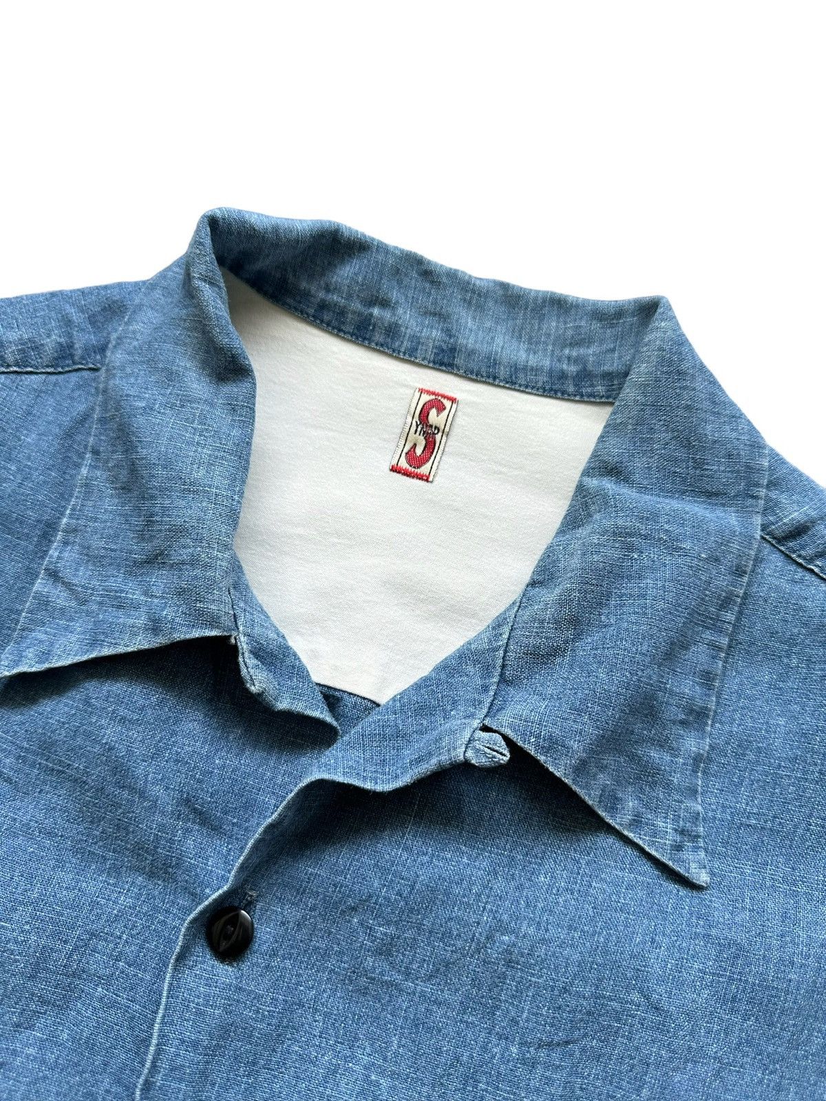 General Research 90's SYNAP Japan linen dyed shirt Size US L / EU 52-54 / 3 - 4 Thumbnail
