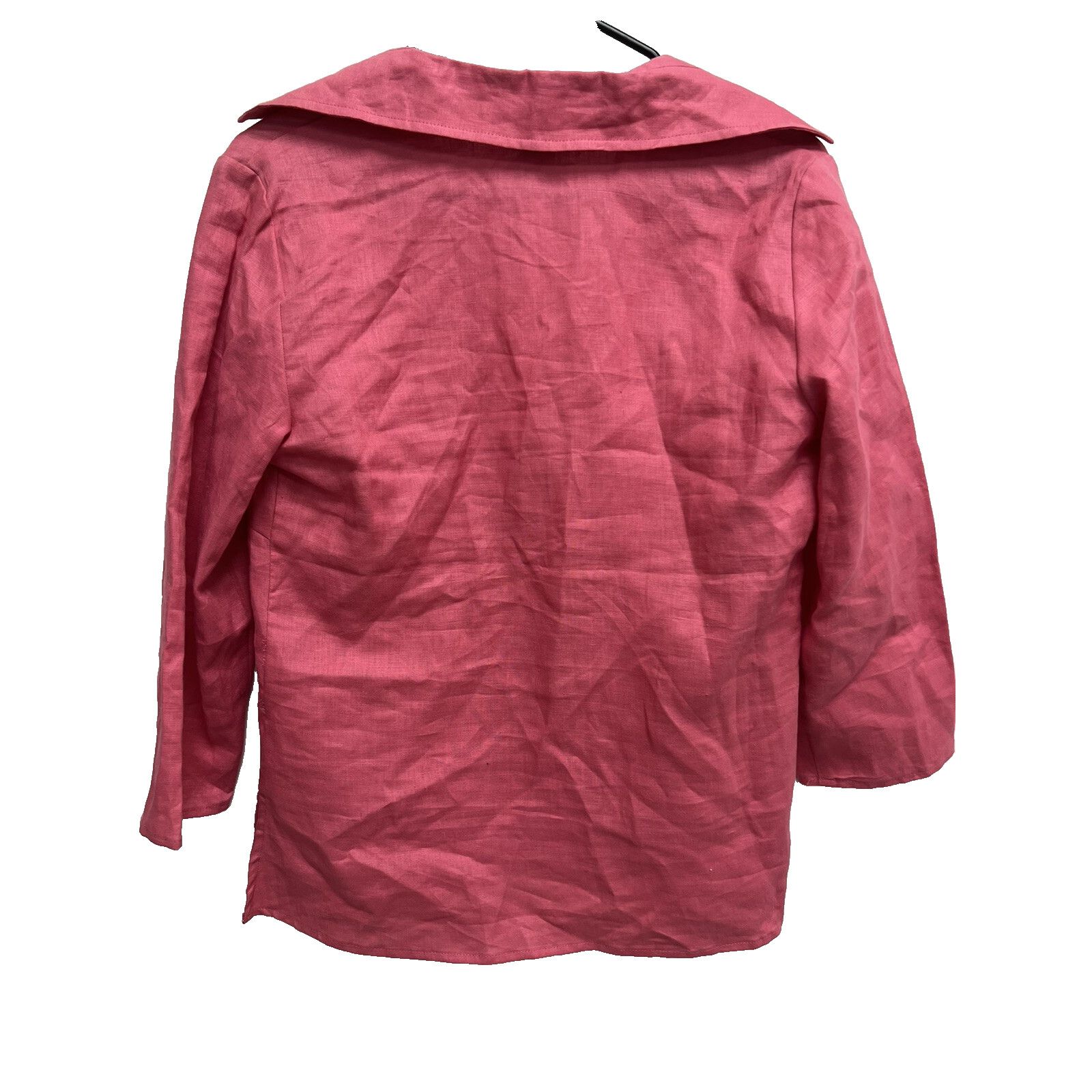& Other Stories Saint Tropez West Linen Blouse Top Embellished S A001435 Size S / US 4 / IT 40 - 4 Thumbnail