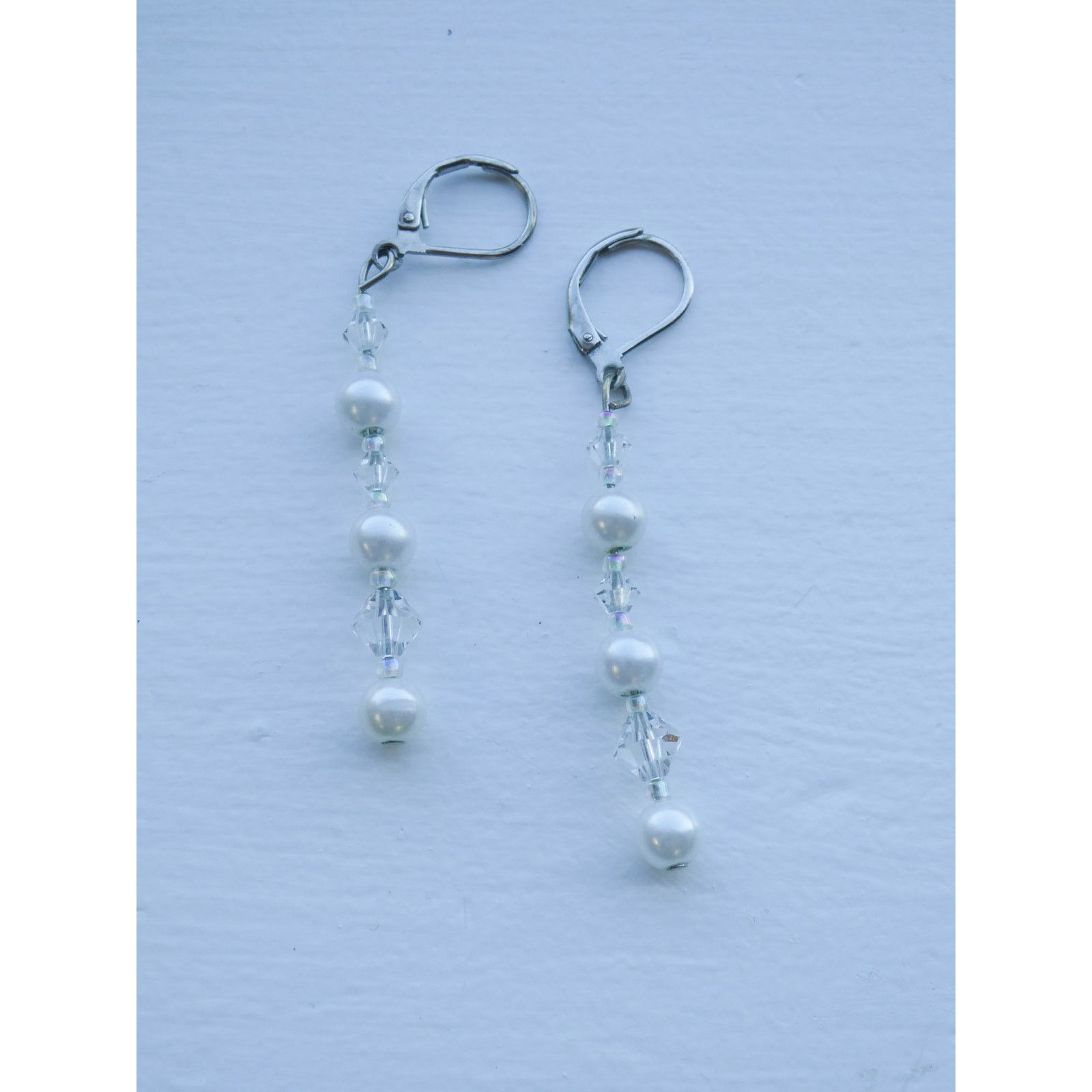 Vintage Pearl Drop Earrings Size ONE SIZE - 1 Thumbnail