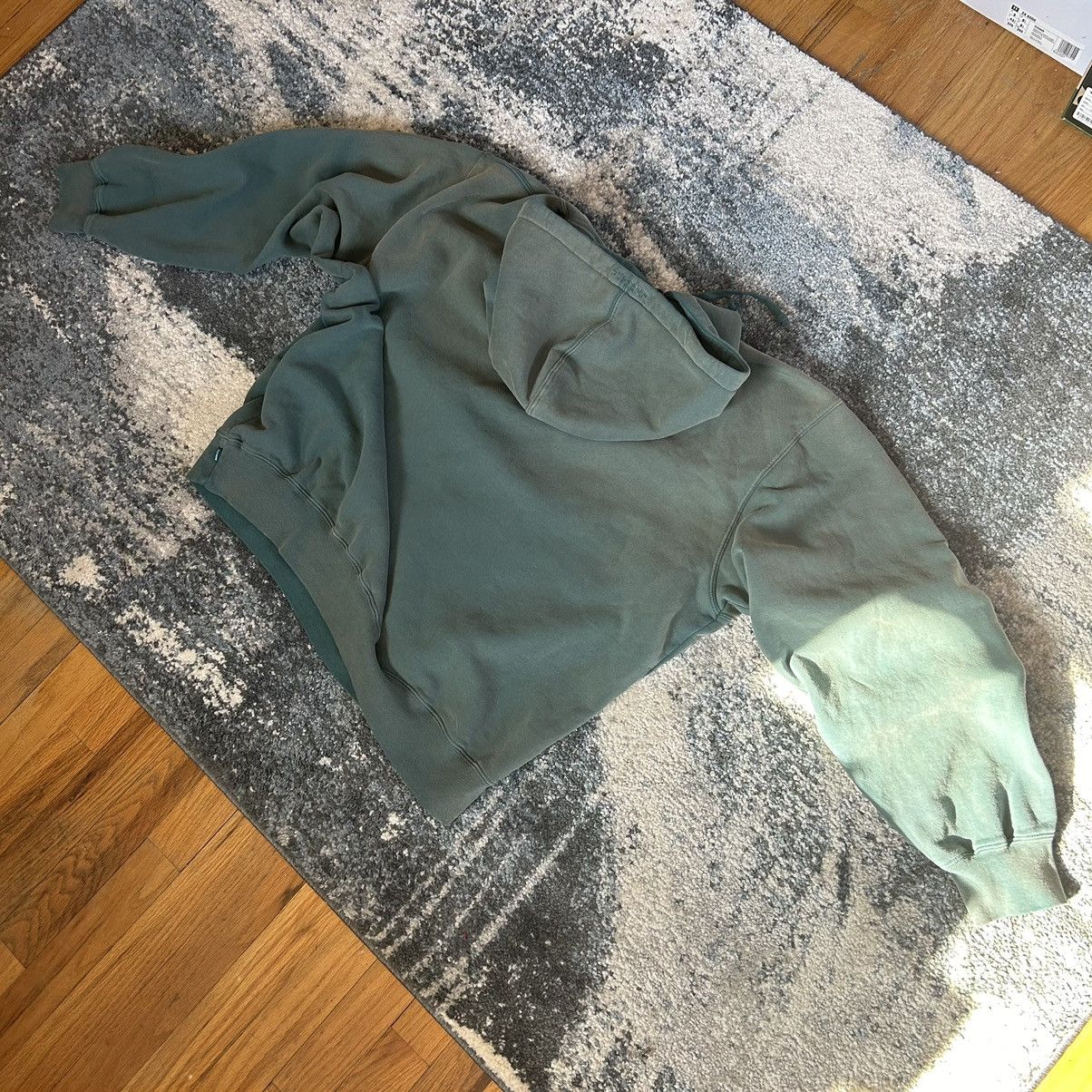 Supreme 2023 OVERDYED S LOGO HOODED SWEATSHiRT MiDWEiGHT FLEECE Size US XXL / EU 58 / 5 - 3 Thumbnail