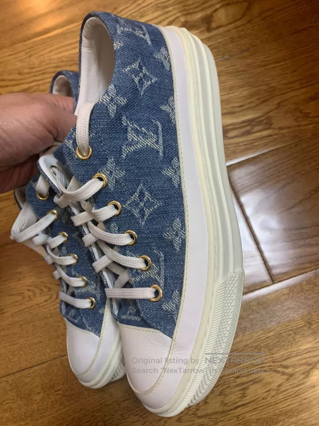 Louis Vuitton LV Monogram Sports Casual Shoes. Size US 5 / IT 35 - 2 Thumbnail