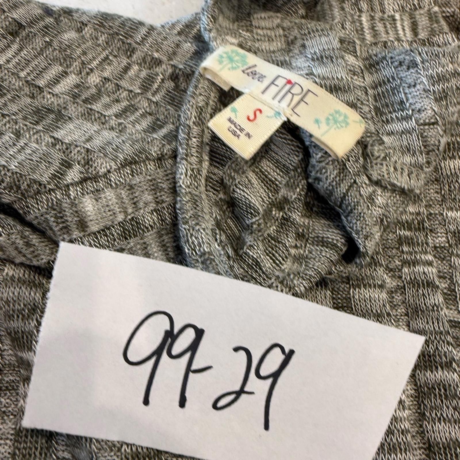 Other Love Fire gray midi sweater dress long sleeves SZ SM Size S / US 4 / IT 40 - 9 Thumbnail