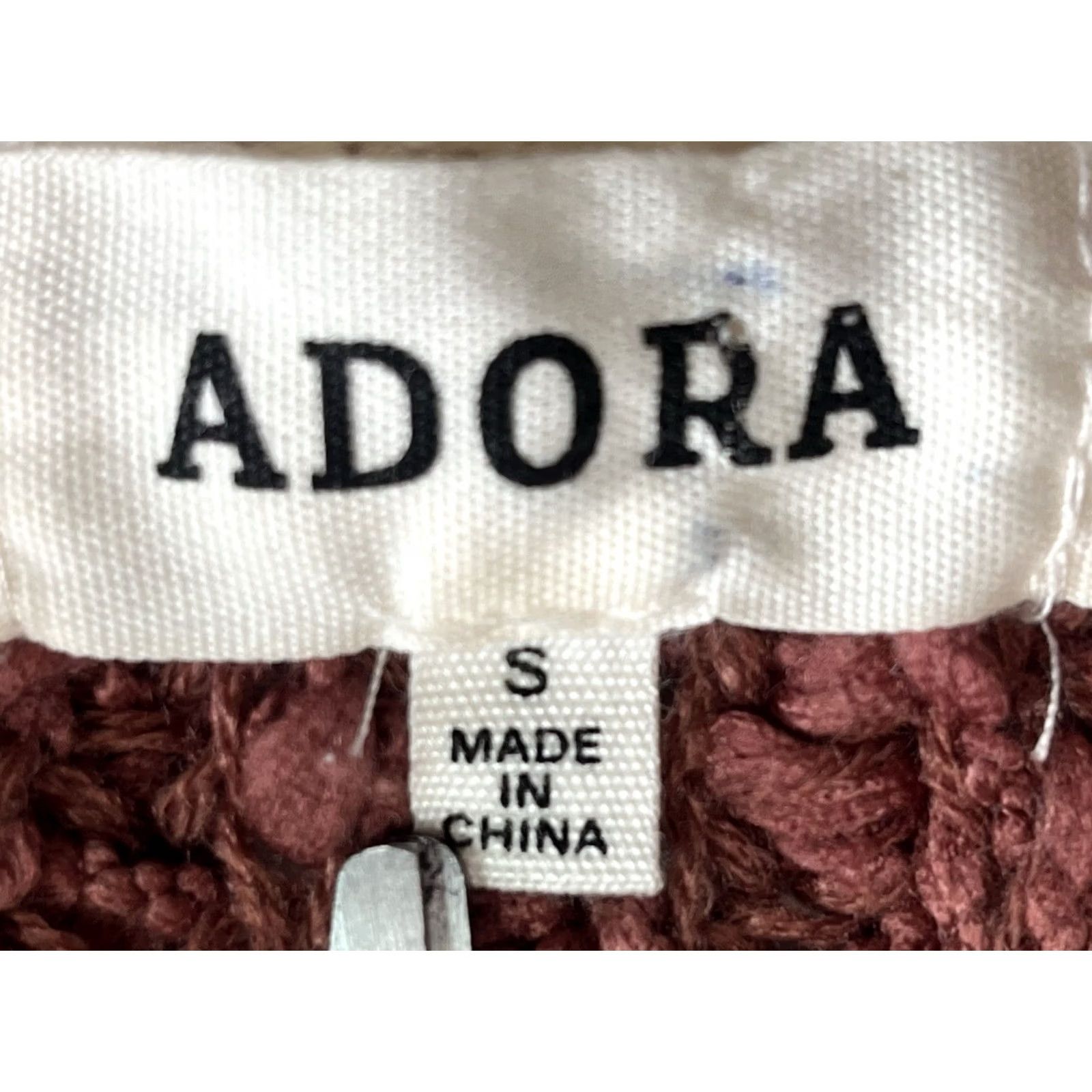 Rado Adora Sweater Shirt Knit Open-V Neck Multicolor Long Sleeve S Pullover Oversized Womens Regular Colorful Size S / US 4 / IT 40 - 6 Thumbnail