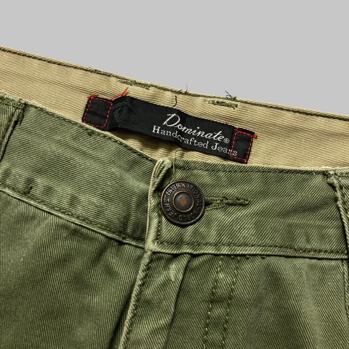 Hysteric Glamour × Japanese Brand × Tete Homme DOMINATE Fatigue Cargo Pants Big Pocket Millitary Unique💥 Size US 32 / EU 48 - 5 Thumbnail
