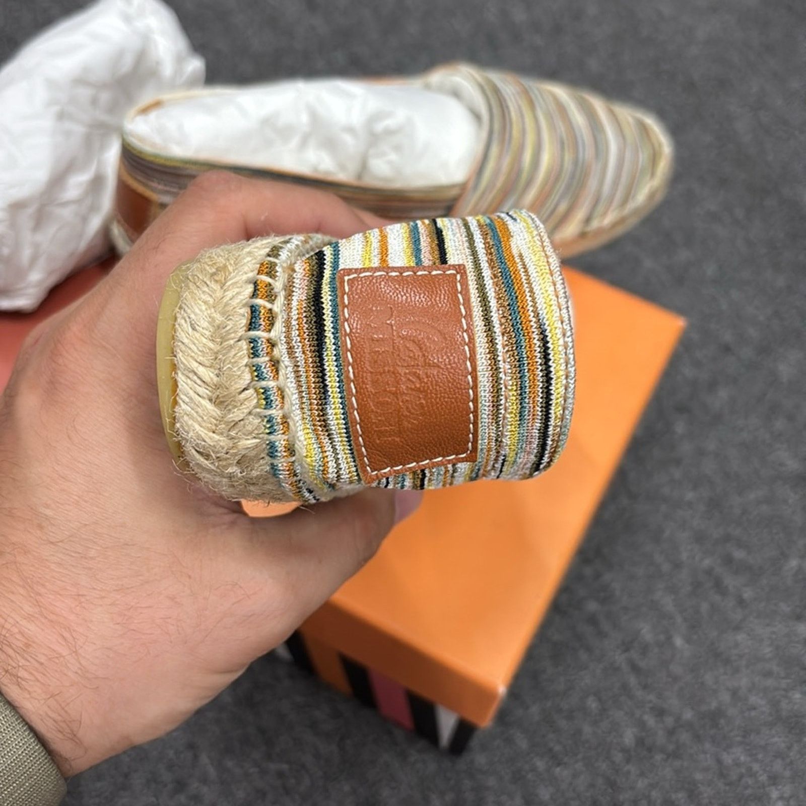 Missoni NWT Missoni Striped Espadrille Flat sneakers Size 36 US 6 Size US 6 / IT 36 - 6 Thumbnail