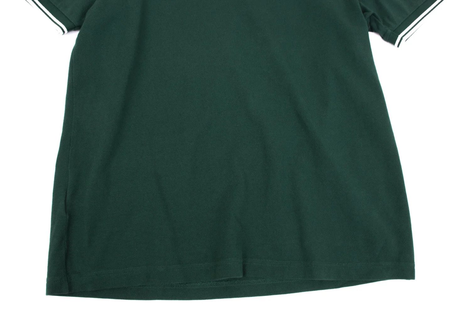 Fred Perry Embroidered Cotton Polo Shirt in Green, Size L Size US L / EU 52-54 / 3 - 8 Thumbnail