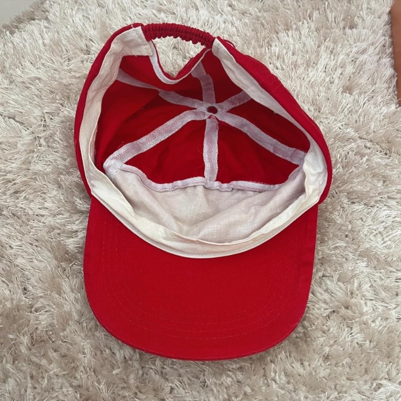 Coca Cola Coca Cola In The Music Vintage Cap Elastic Back Hat 80s 90s Size ONE SIZE - 5 Thumbnail