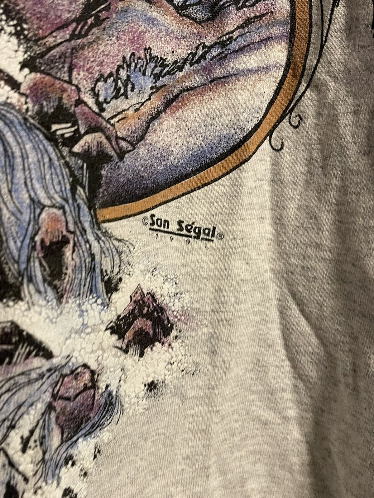 Anvil Vintage Great Smoky Mountains Double Collar Tee Size US XL / EU 56 / 4 - 4 Thumbnail