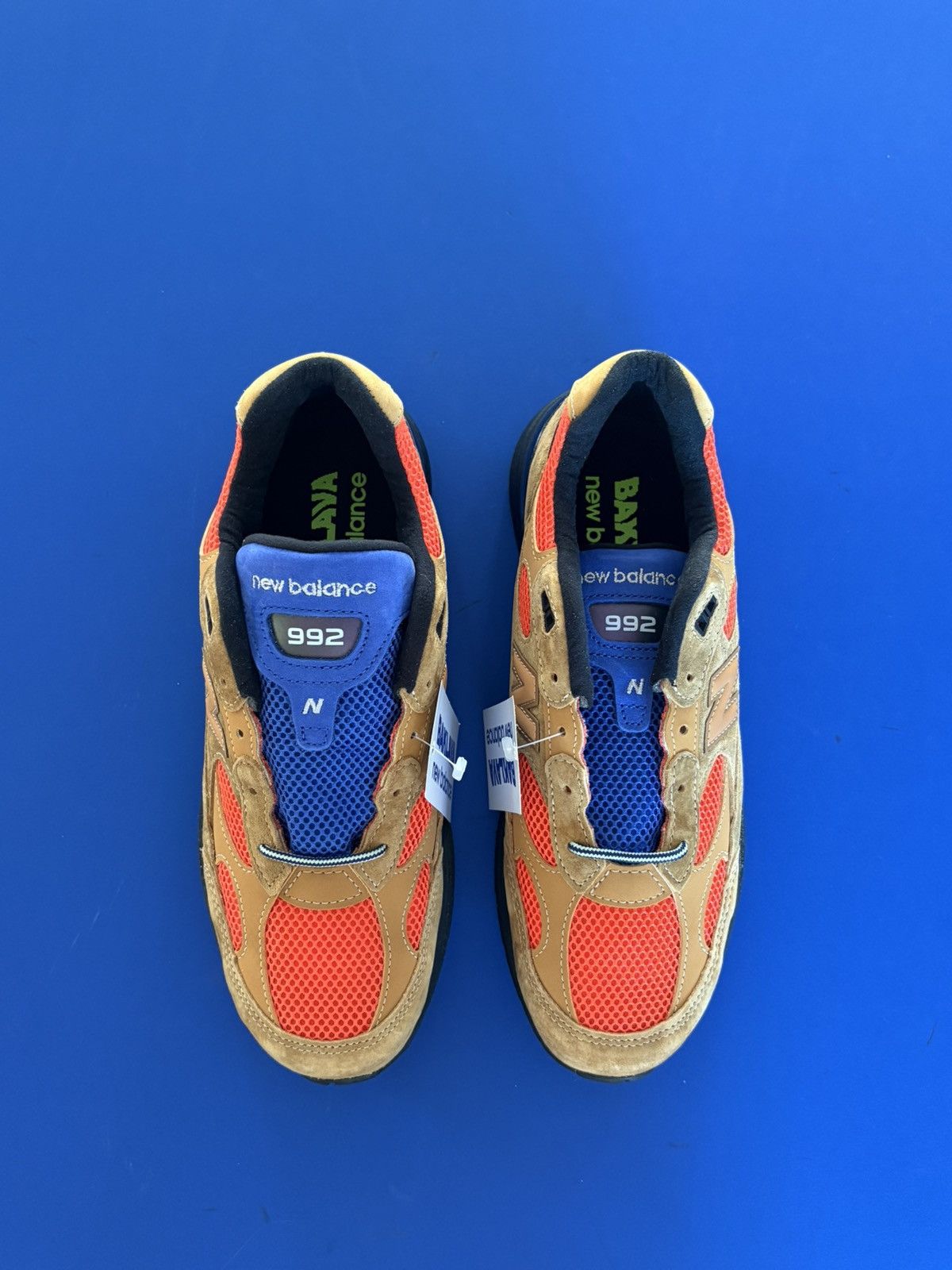 Action Bronson × New Balance New Balance x Action Bronson 992 Made in USA Tiger Eye Size US 9 / EU 42 - 4 Thumbnail