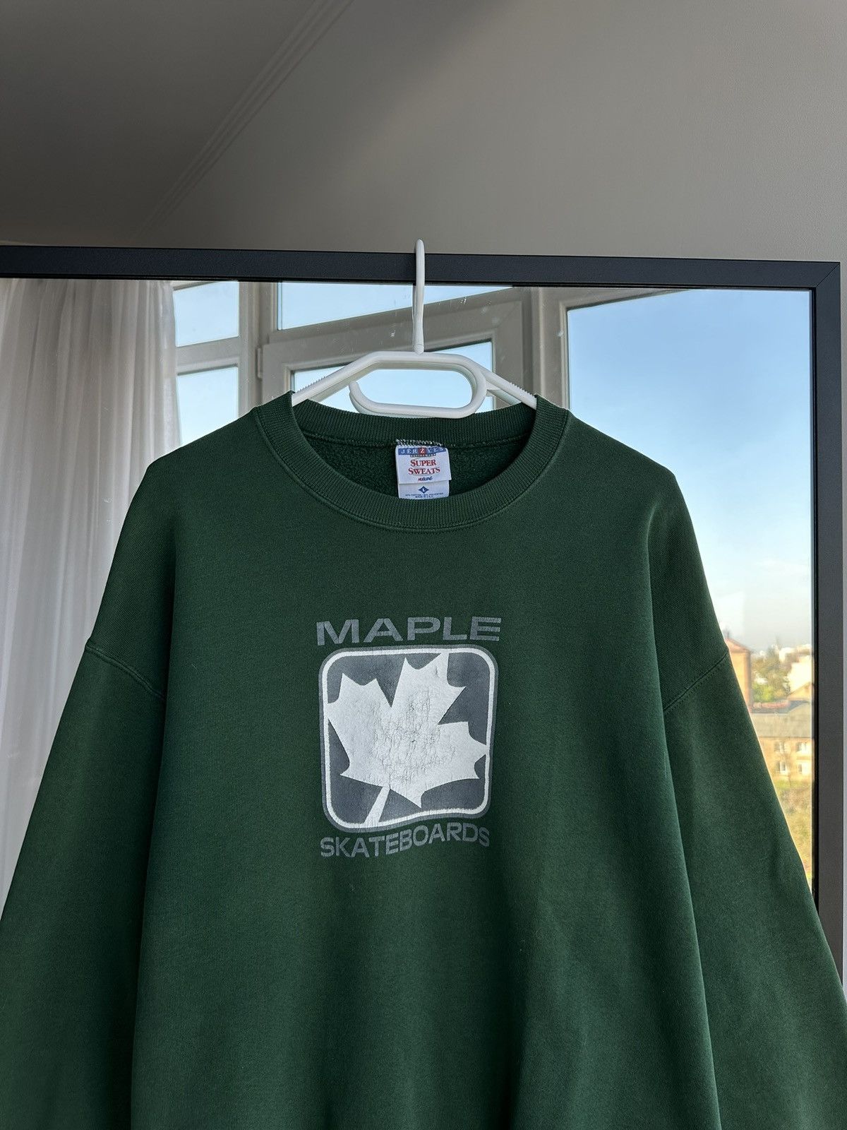 Sex Skateboards Vintage Maple Skateboard 90s SK8 Mens Sweatshirt Sz L Size US L / EU 52-54 / 3 - 2 Thumbnail