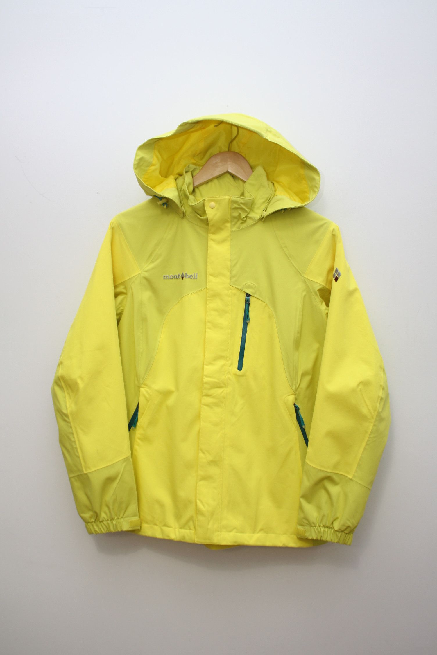 Montbell Montbell Acid Lime Yellow Lightweight Windbreaker Jacket Size US S / EU 44-46 / 1 - 1 Thumbnail