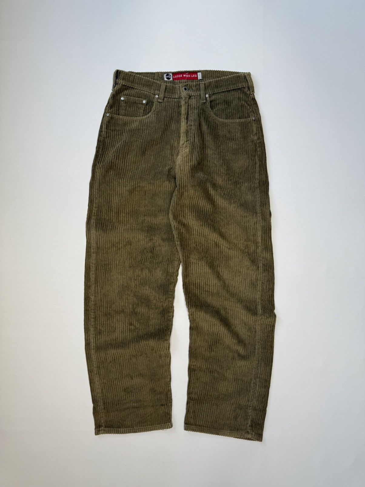 Levi's Vintage 90s Silvertab Loose Wide Leg Brown Corduroy Size US 32 / EU 48 - 1 Thumbnail