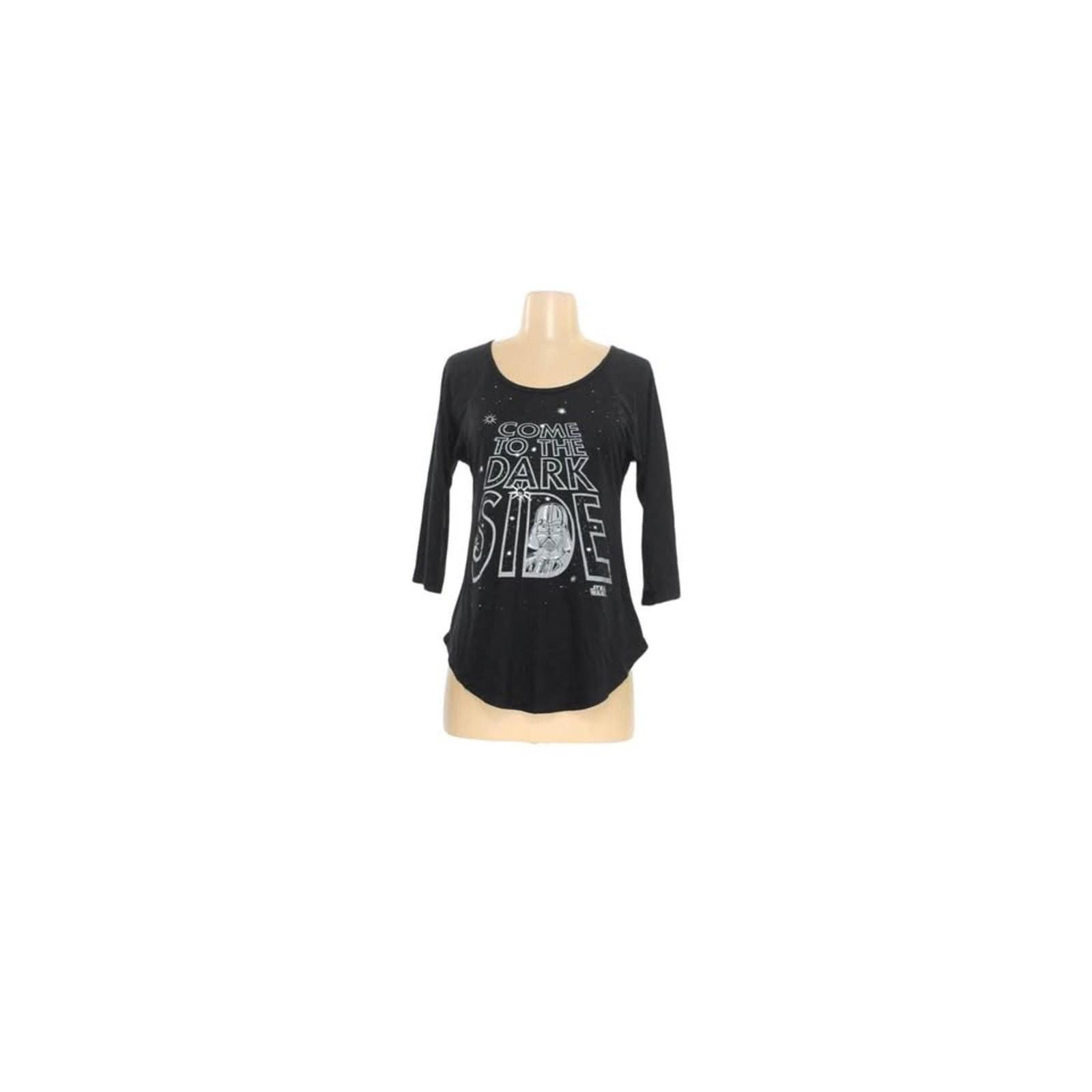 Star Wars Star Wars Women's Black 'Come to the Dark Side' Jersey Top Size S / US 4 / IT 40 - 2 Thumbnail