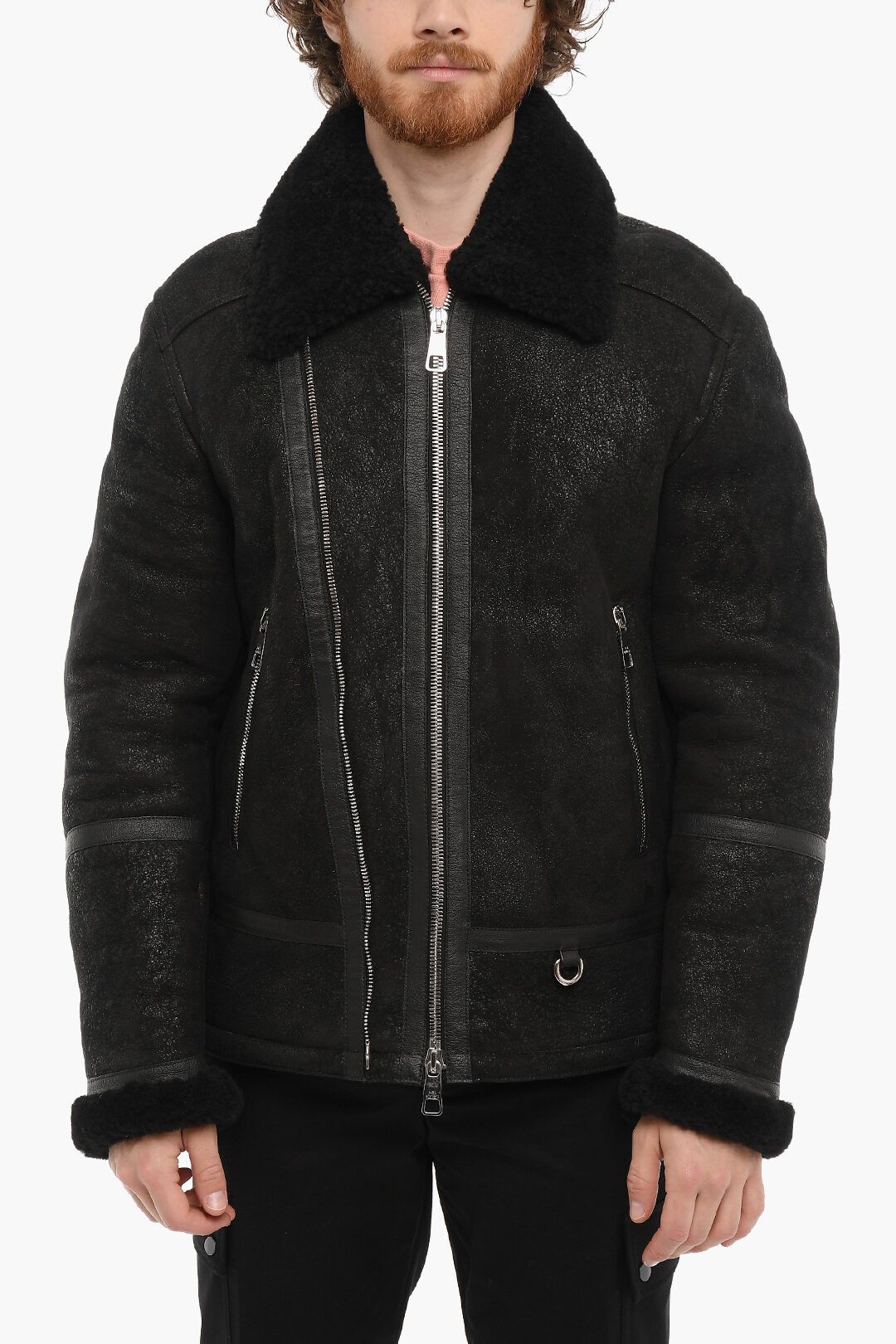 image of Neil Barrett Og1Mm1223 Jacket In Black, Men's (Size Small)