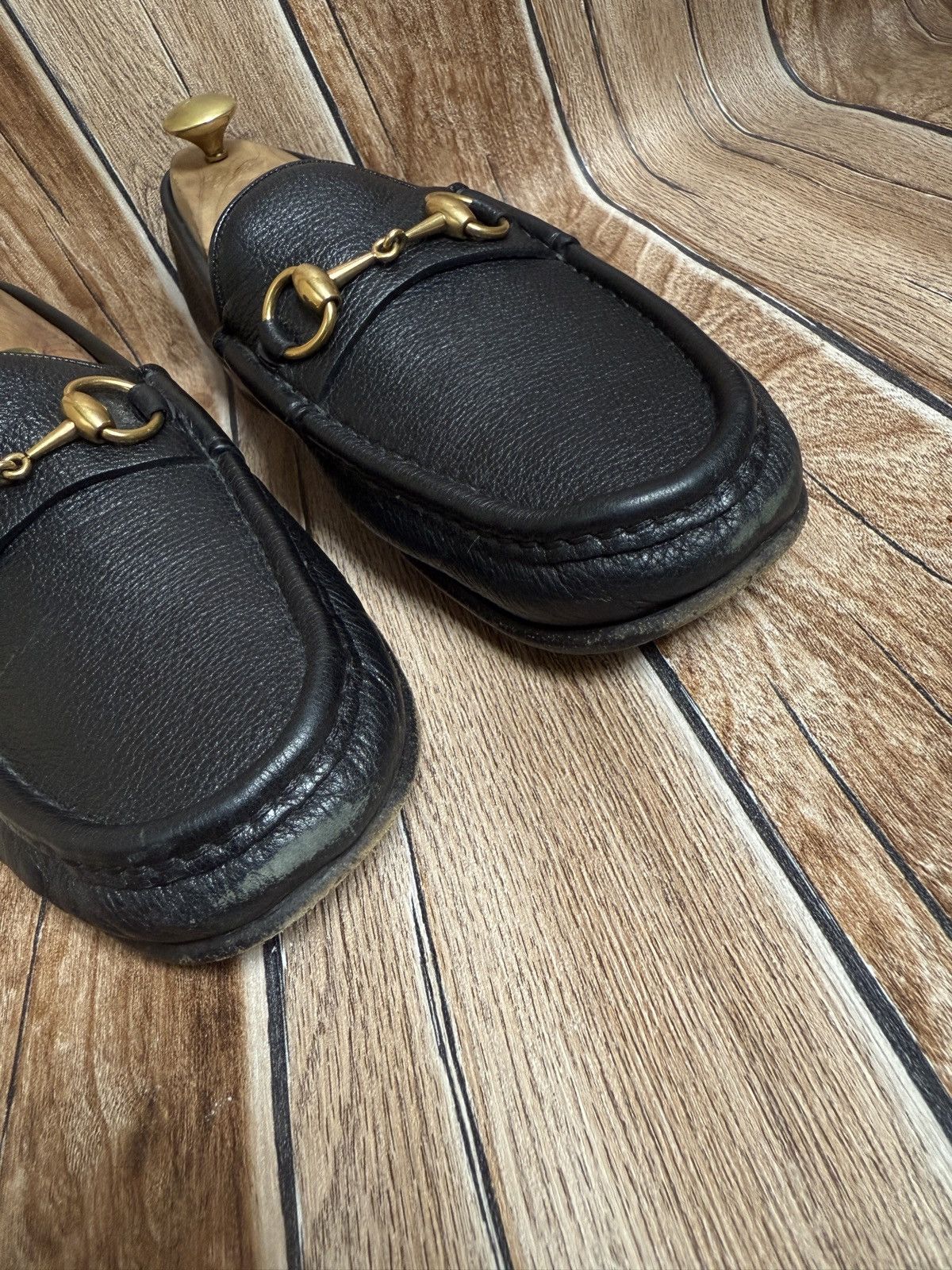 Gucci × Vintage 1953 horsebit grain loafers Size US 8 / EU 41 - 8 Thumbnail